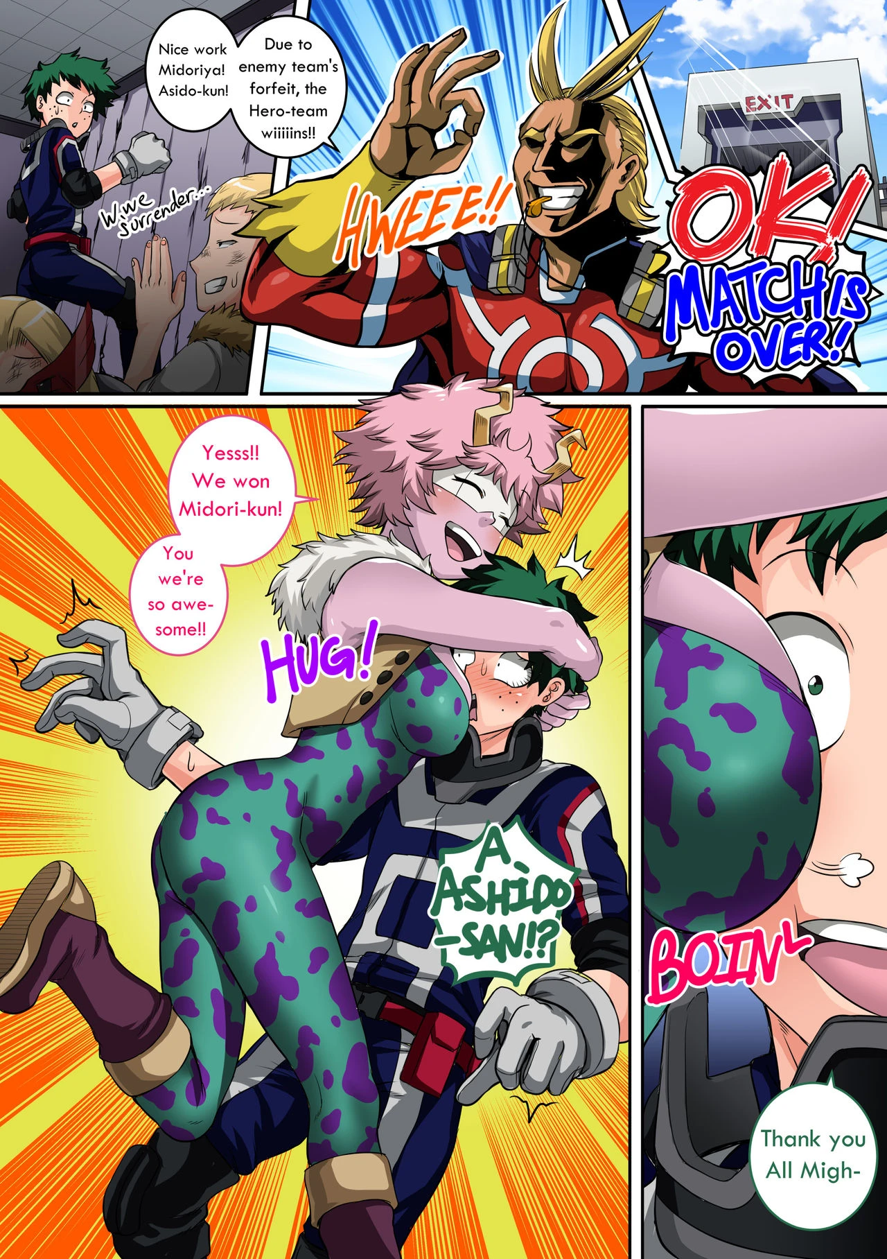 My Harem Academia 4 porn comic picture 2
