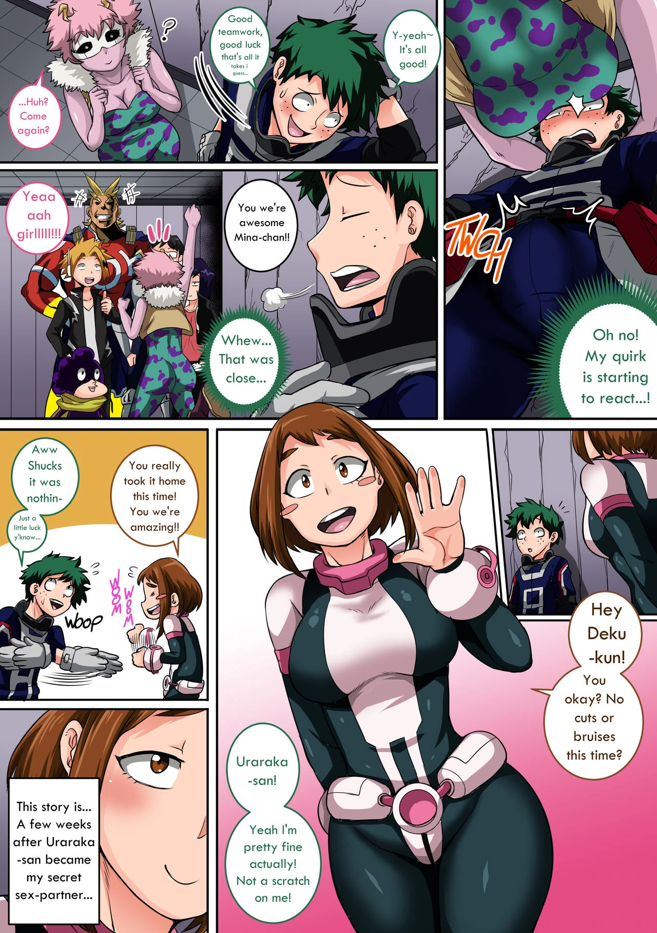 My Harem Academia 4 porn comic picture 3
