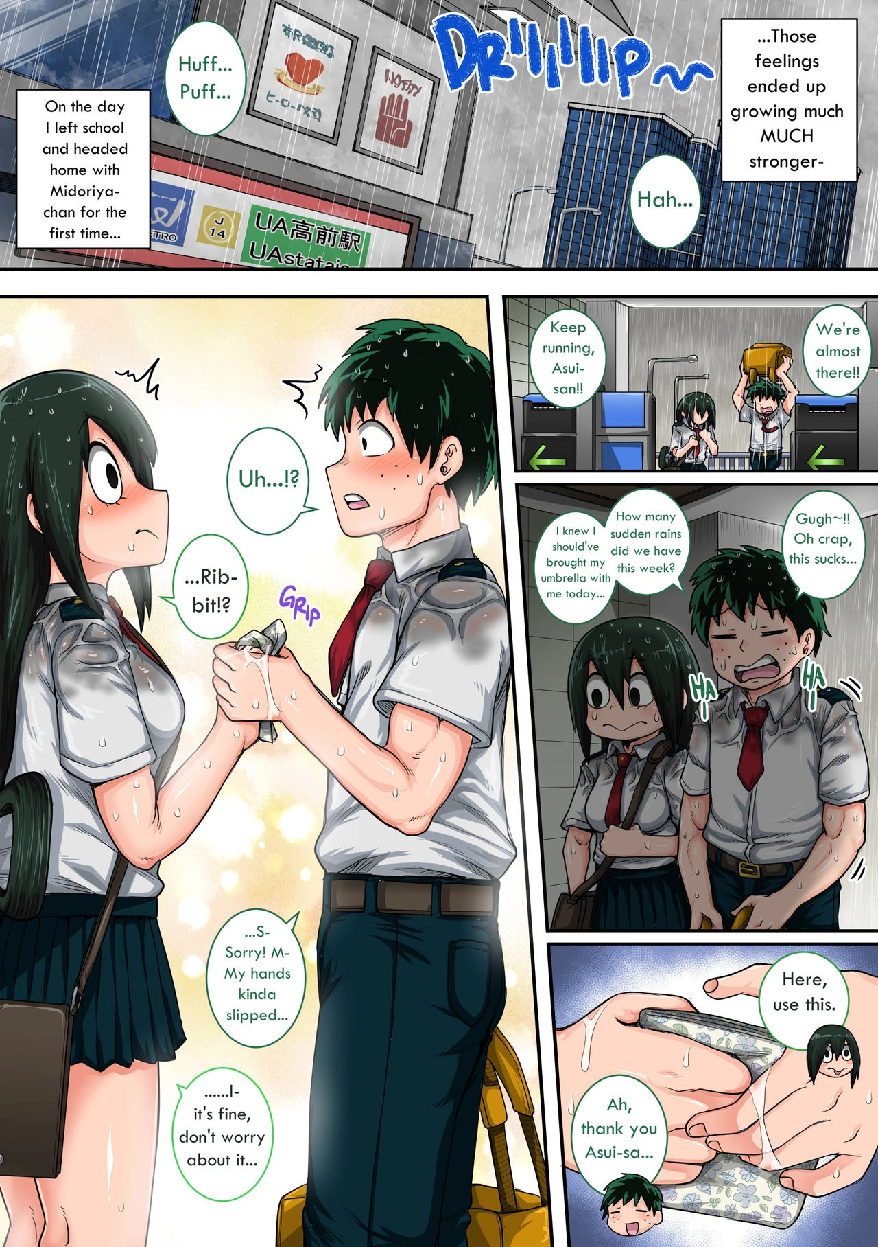 My Harem Academia 6 porn comic picture 32