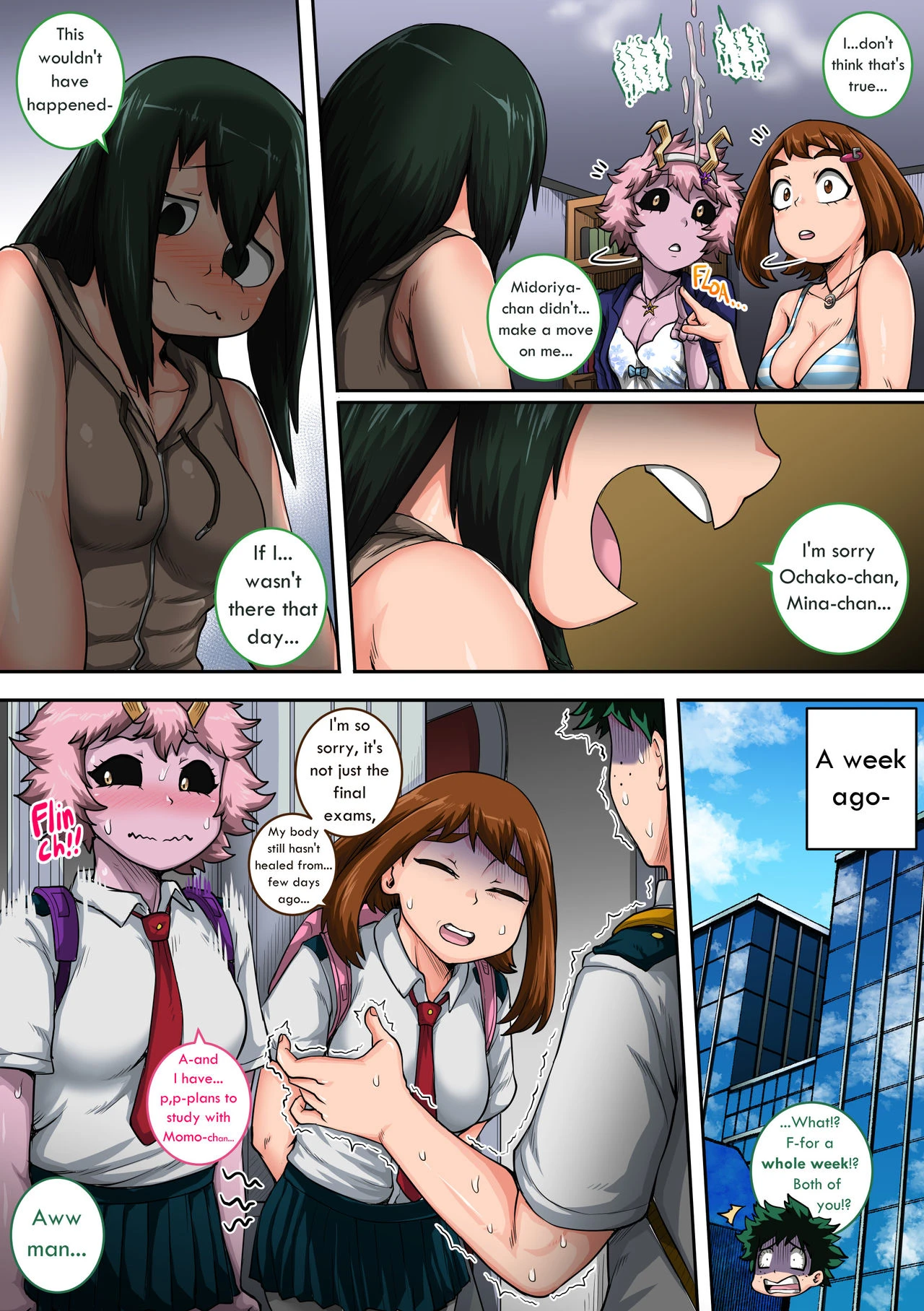 My Harem Academia 6 porn comic picture 5