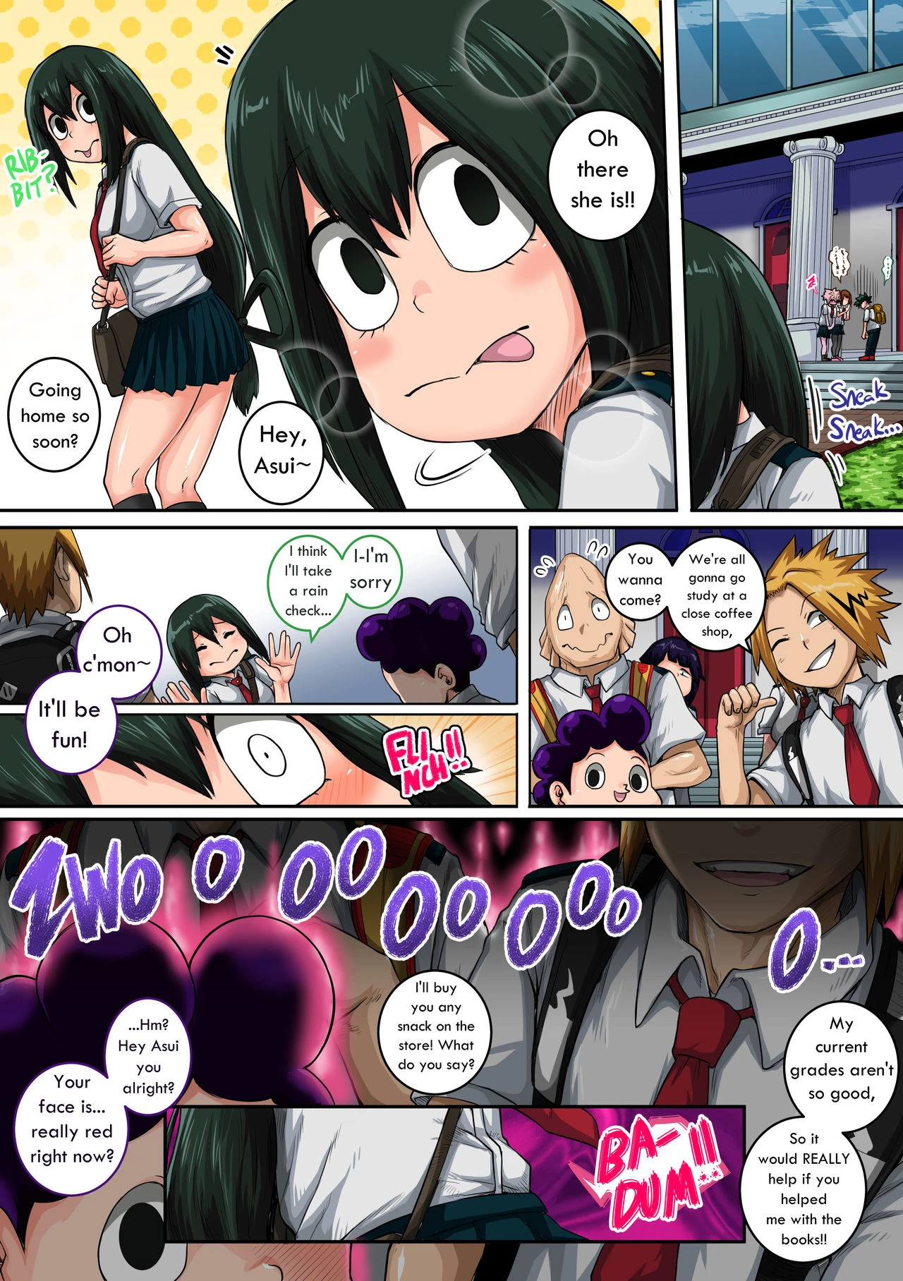 My Harem Academia 6 porn comic picture 6