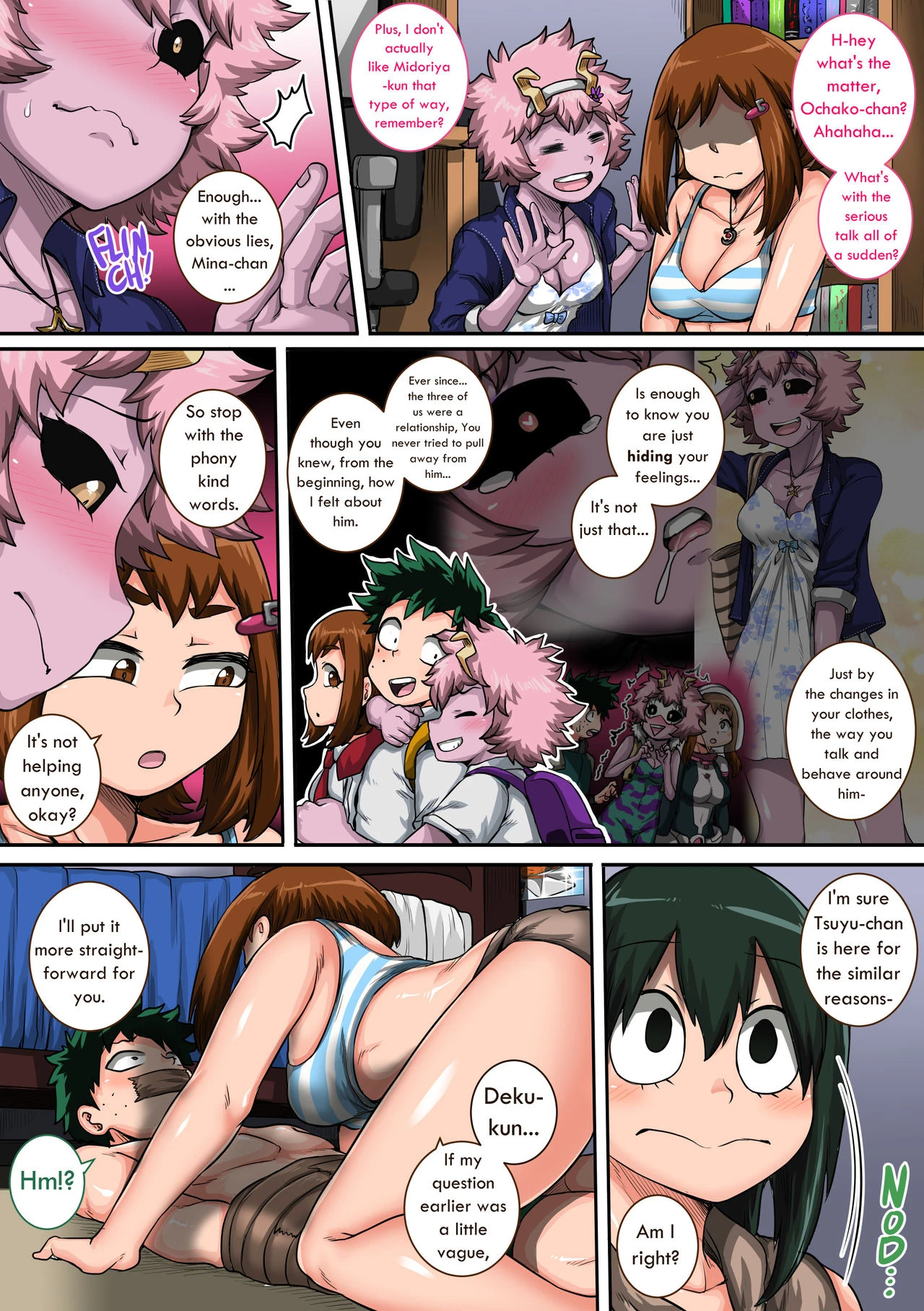My Harem Academia 6 porn comic picture 74