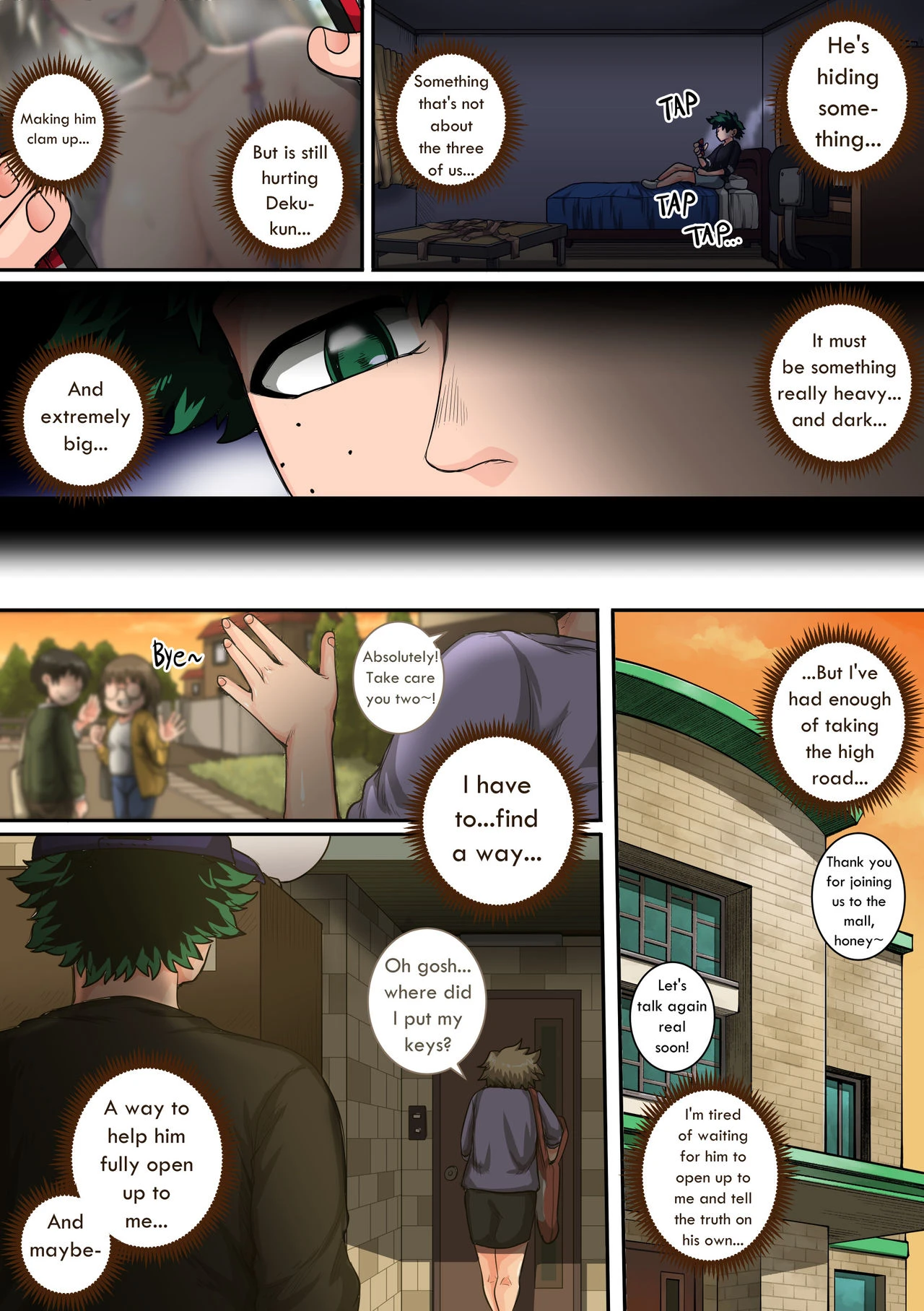 My Harem Academia 6 porn comic picture 79