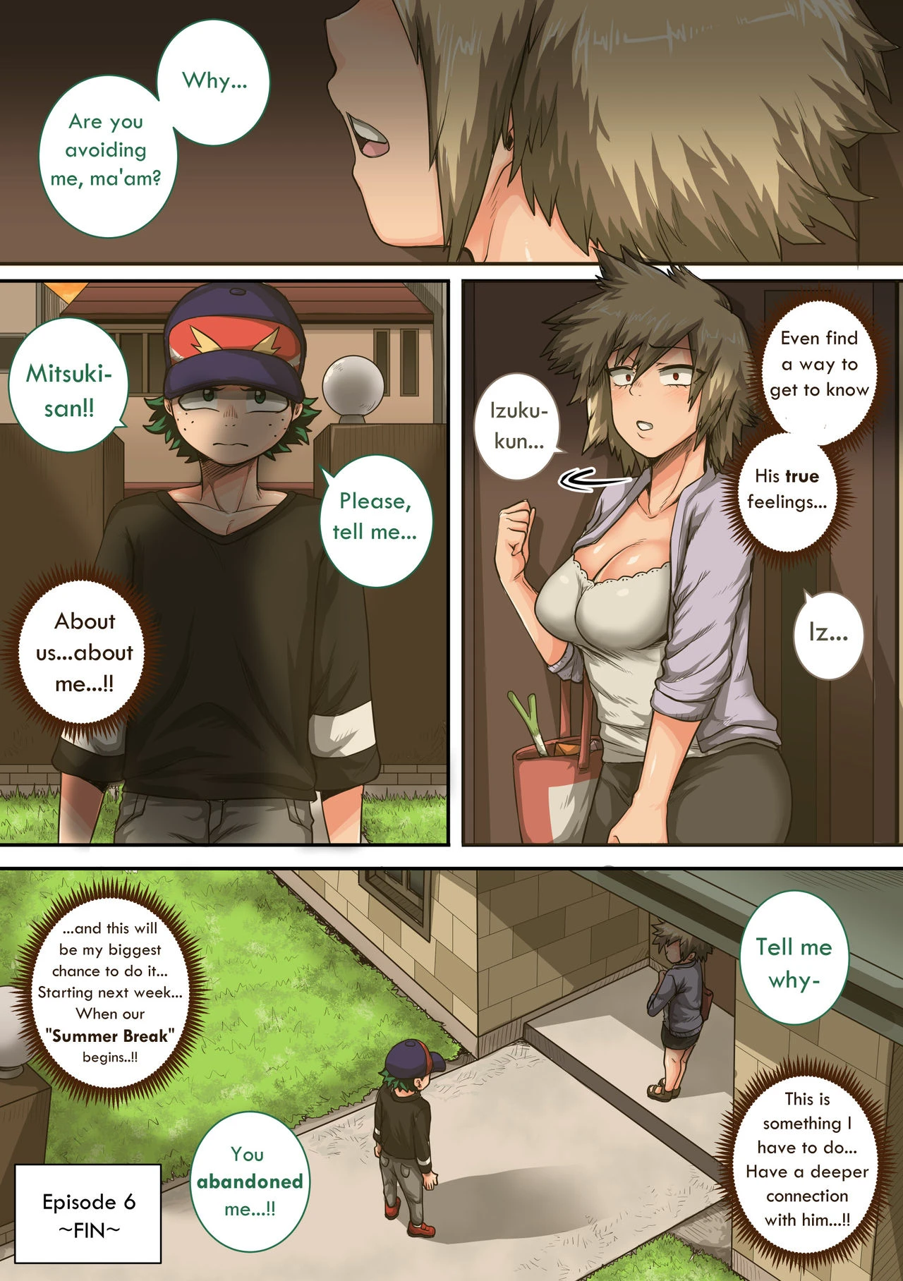 My Harem Academia 6 porn comic picture 80