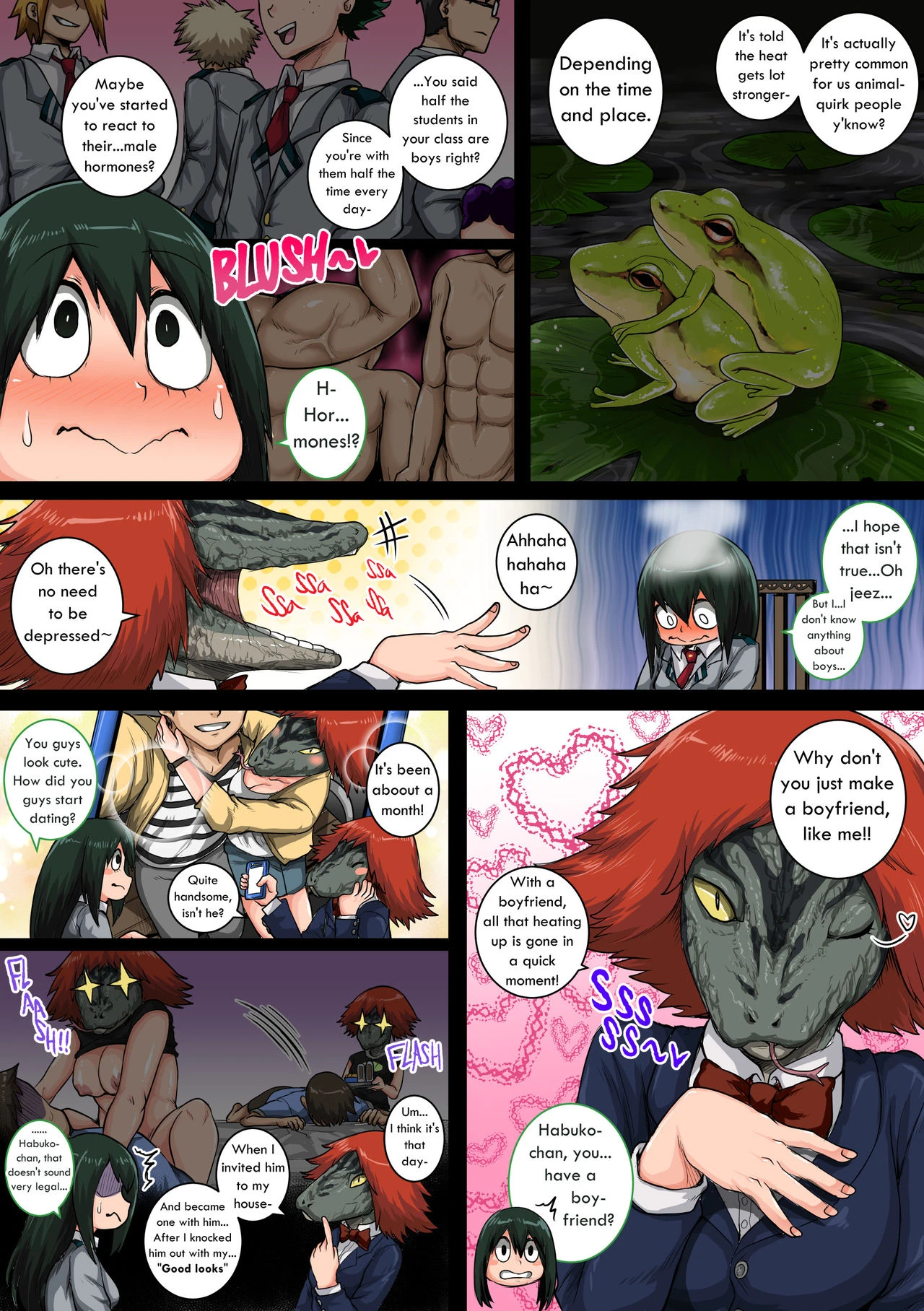 My Harem Academia 6 porn comic picture 9