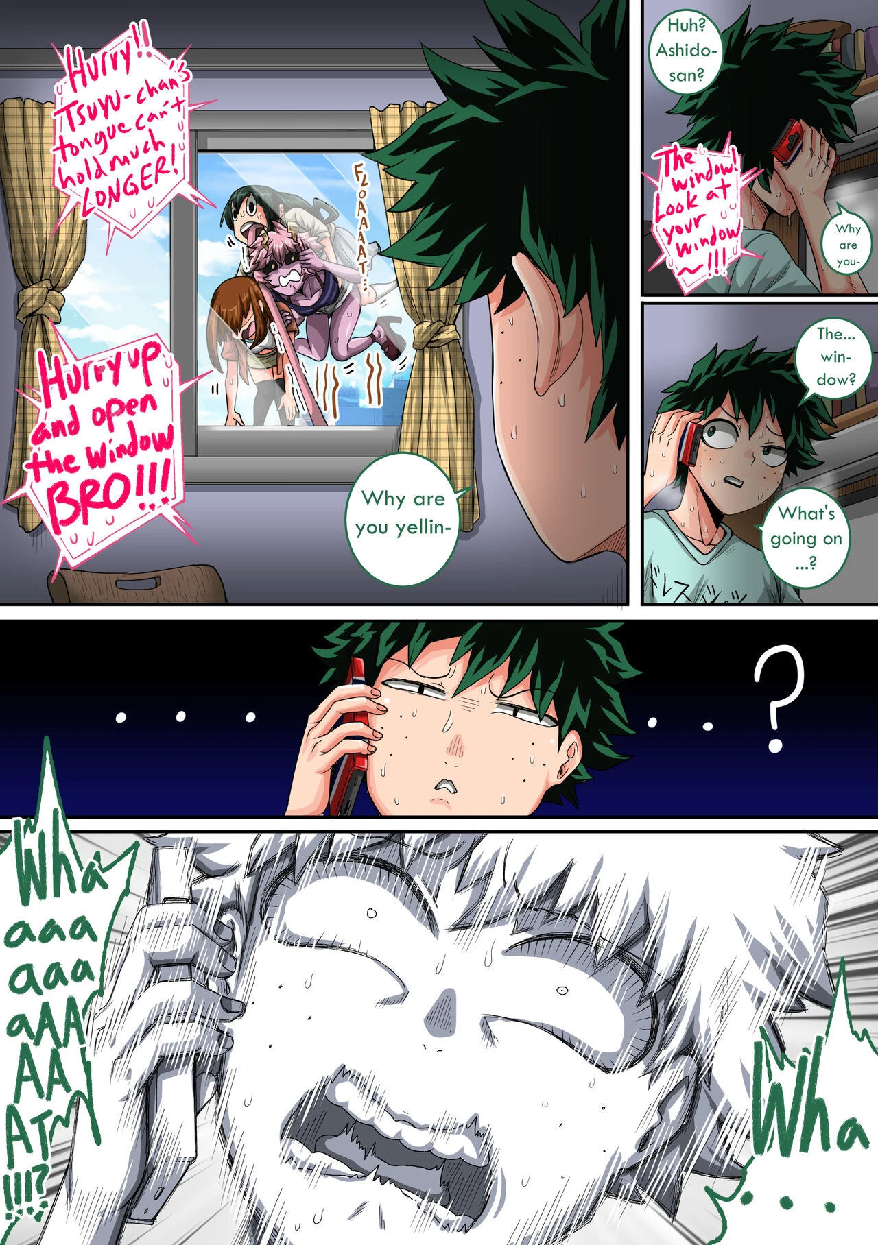 My Harem Academia 8 part 1 porn comic picture 16