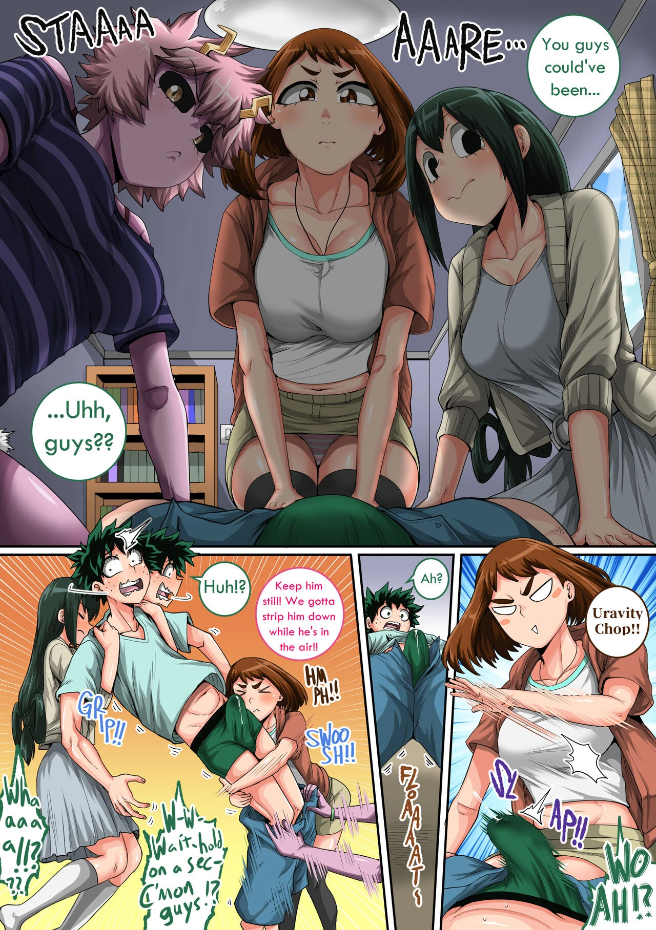 My Harem Academia 8 part 1 porn comic picture 18