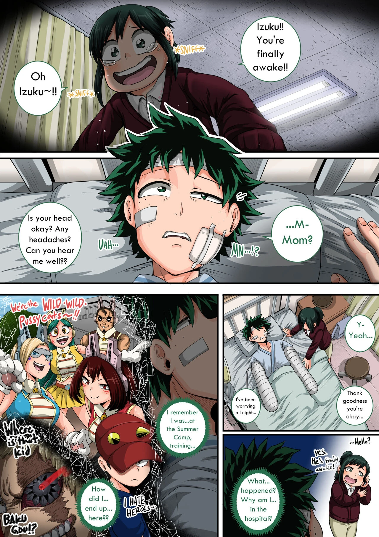 My Harem Academia 8 part 1 porn comic picture 4