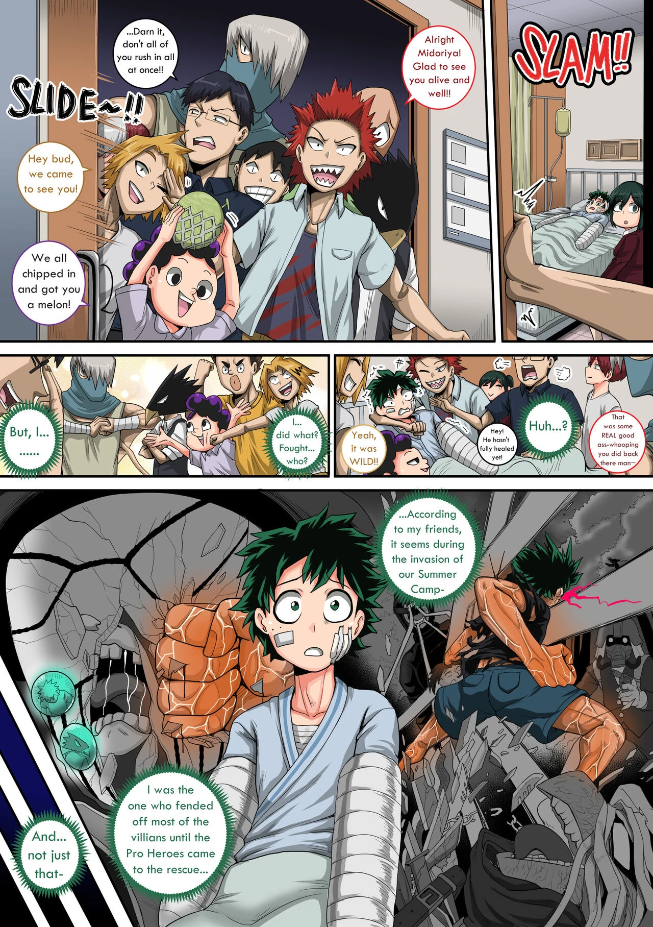 My Harem Academia 8 part 1 porn comic picture 5
