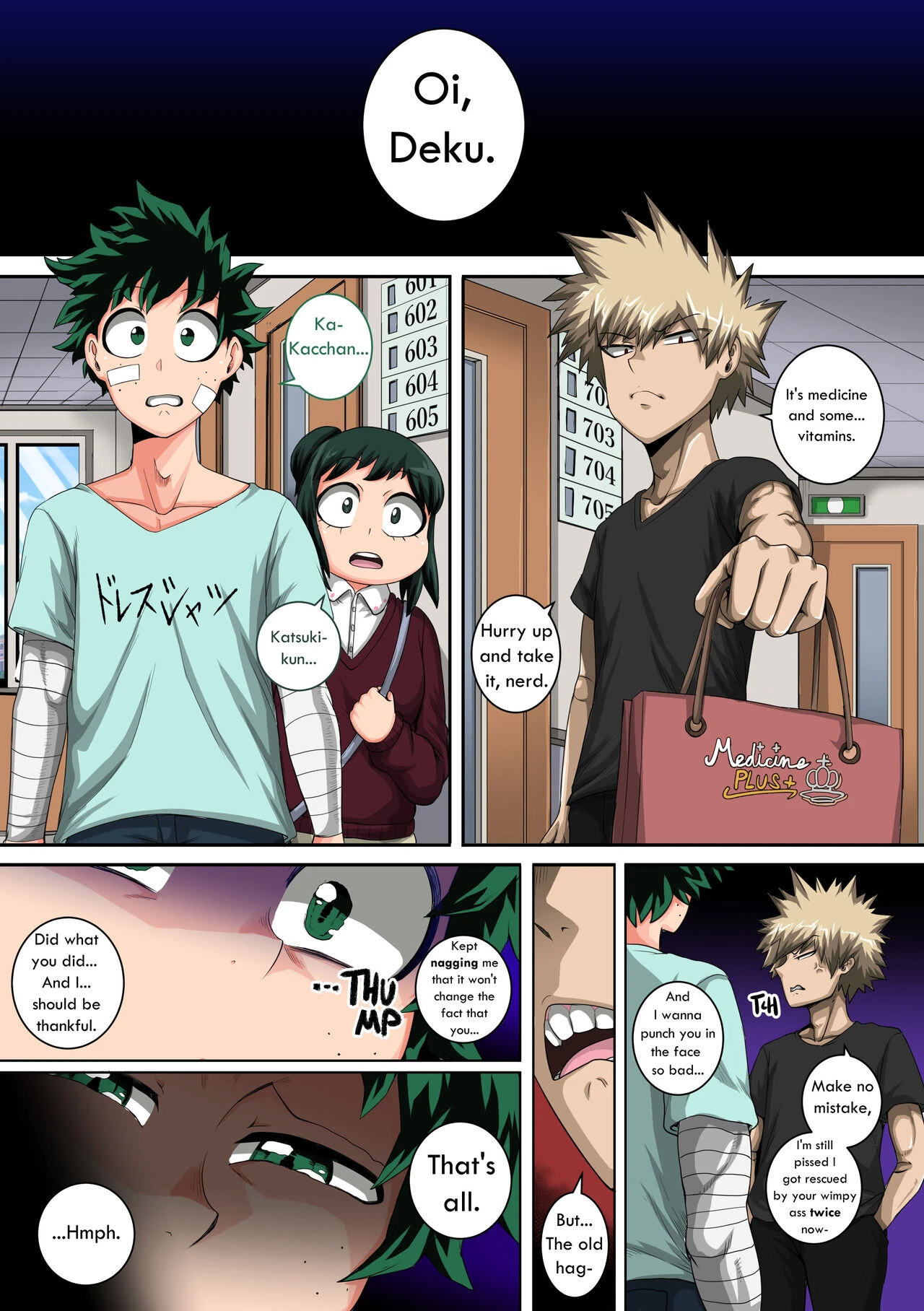 My Harem Academia 8 part 1 porn comic picture 6