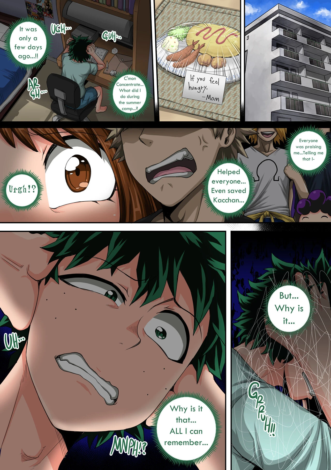 My Harem Academia 8 part 1 porn comic picture 9