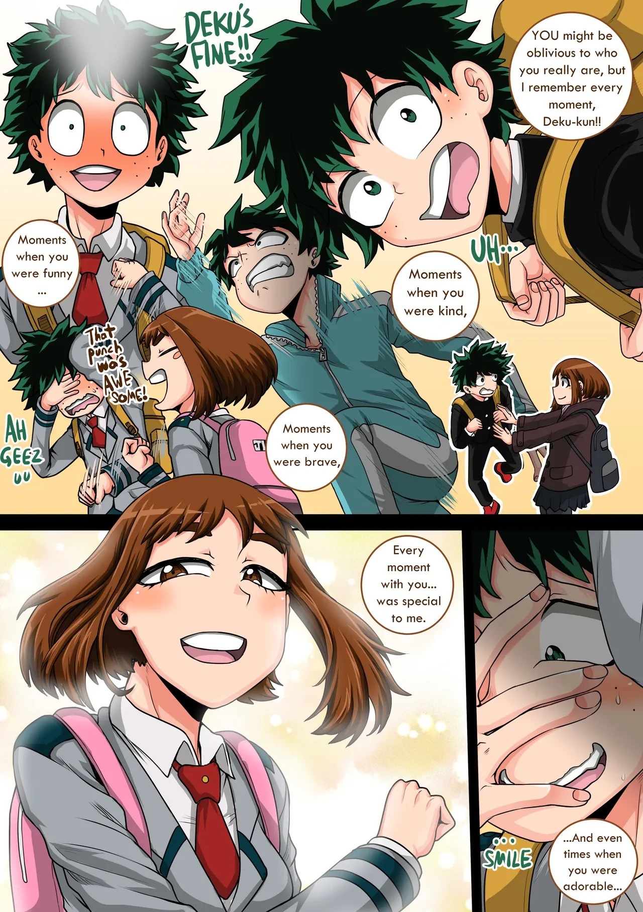 My Harem Academia ch.8 part 2 porn comic picture 32