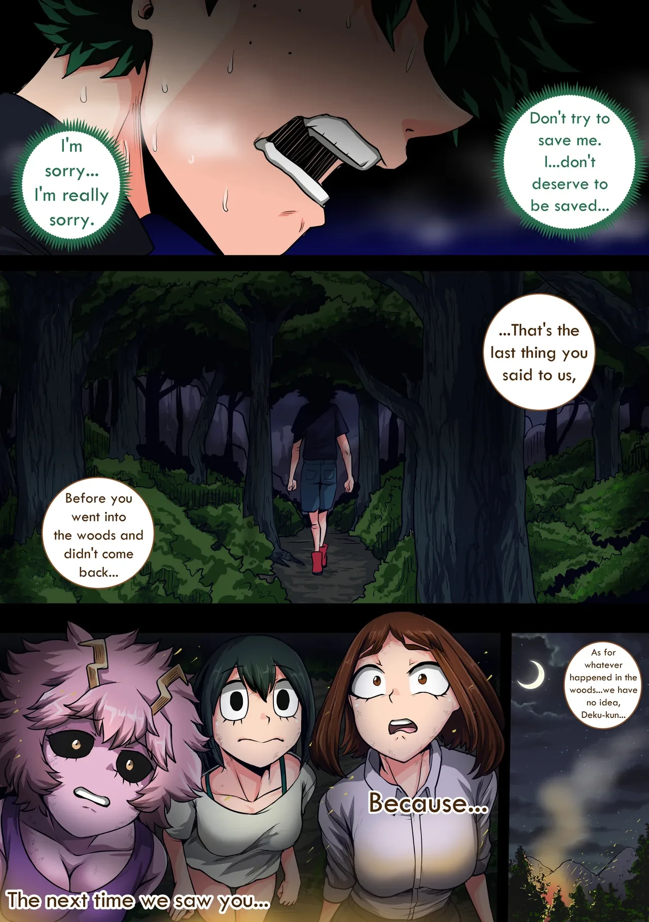 My Harem Academia ch.8 part 2 porn comic picture 7