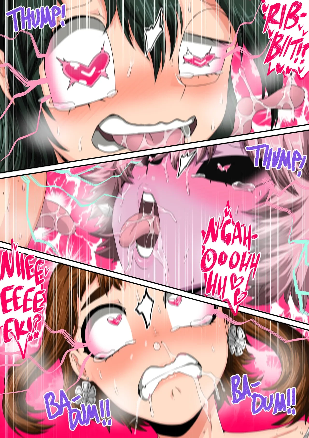 My Harem Academia ch.8 part 3 porn comic picture 101