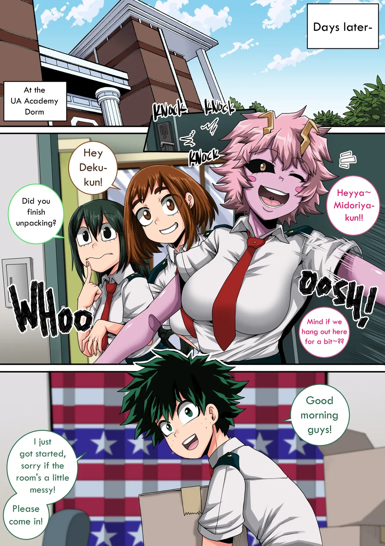 My Harem Academia ch.8 part 3 porn comic picture 108