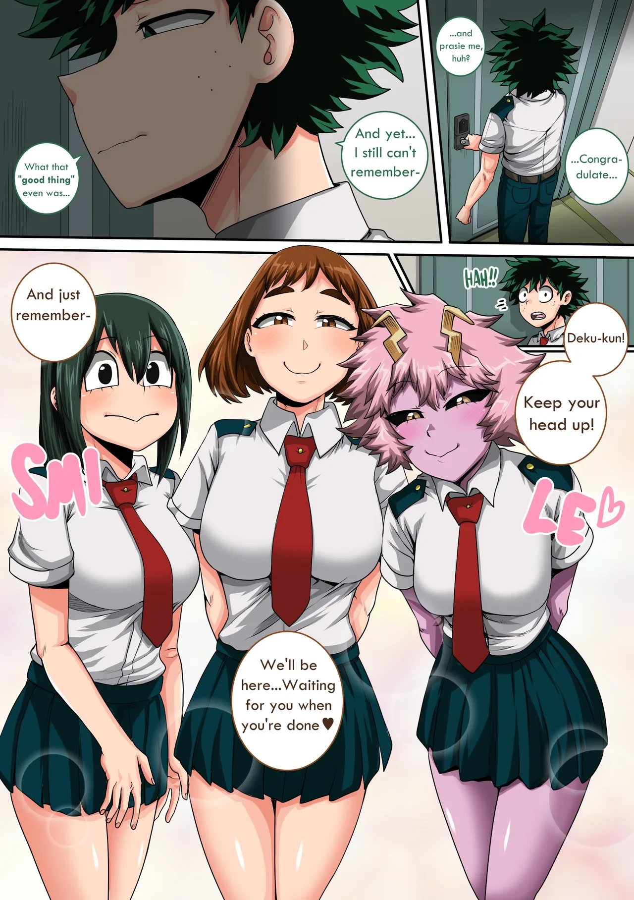 My Harem Academia ch.8 part 3 porn comic picture 111