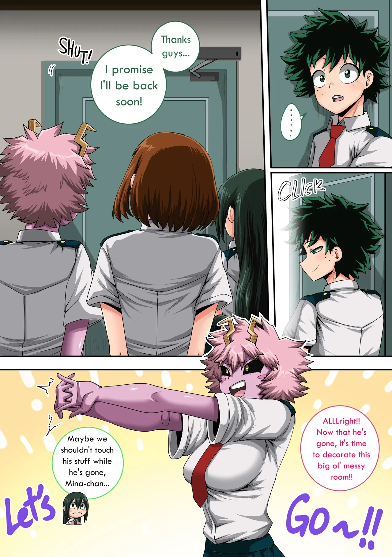 My Harem Academia ch.8 part 3 porn comic picture 112