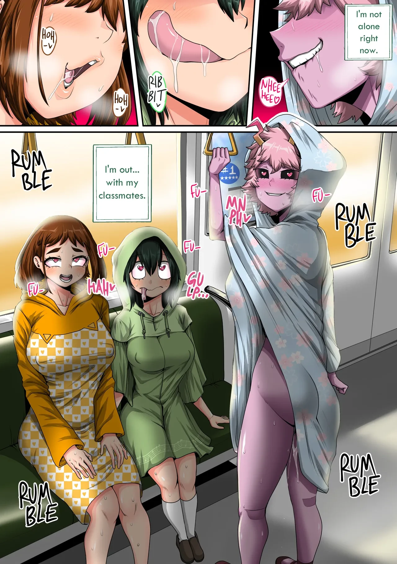 My Harem Academia ch.8 part 3 porn comic picture 15