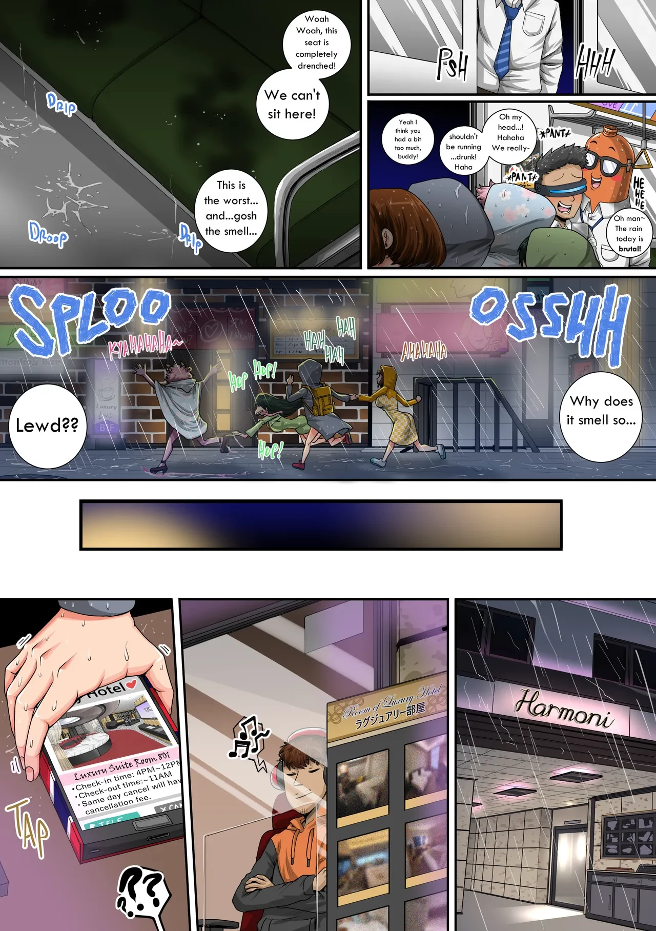 My Harem Academia ch.8 part 3 porn comic picture 25