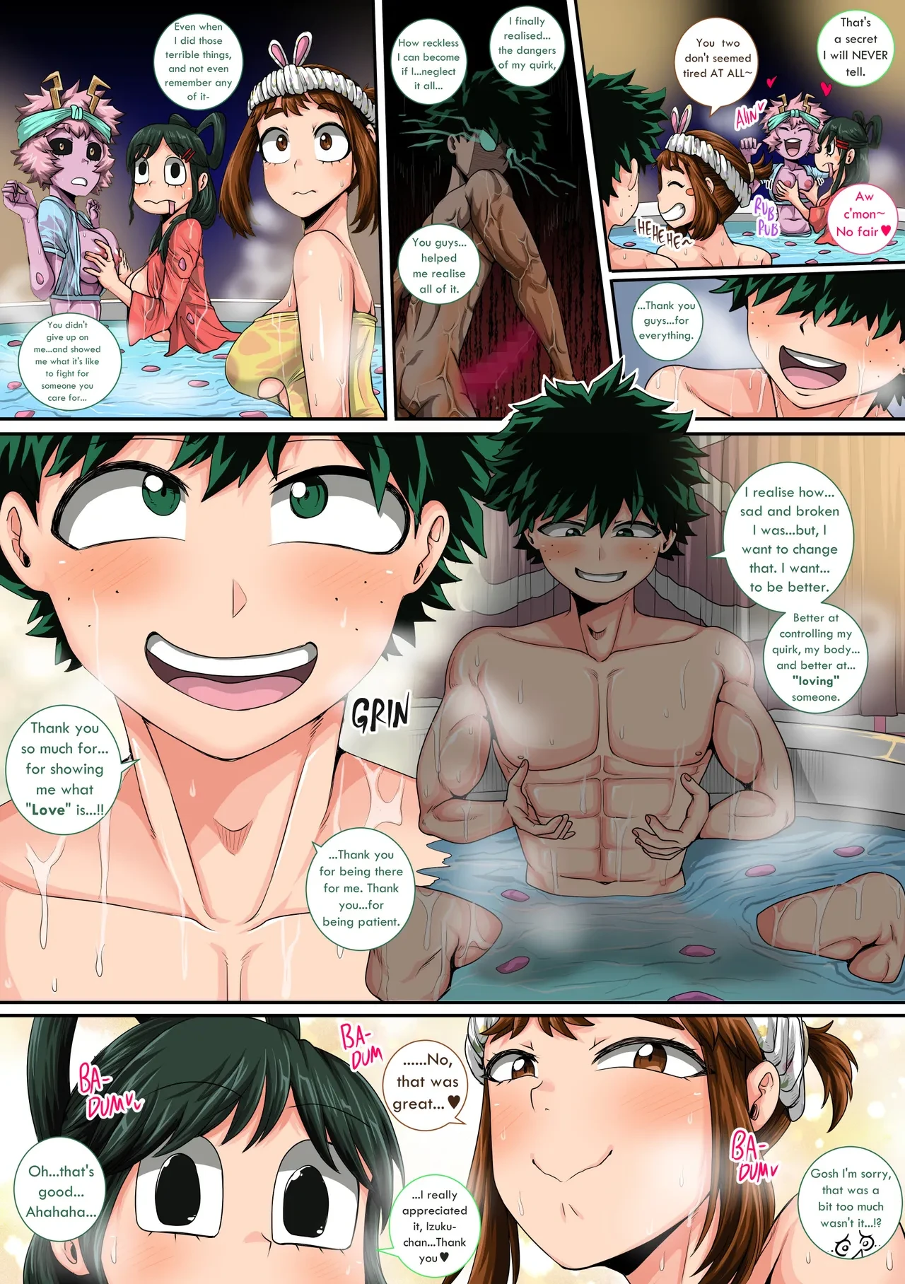My Harem Academia ch.8 part 3 porn comic picture 33