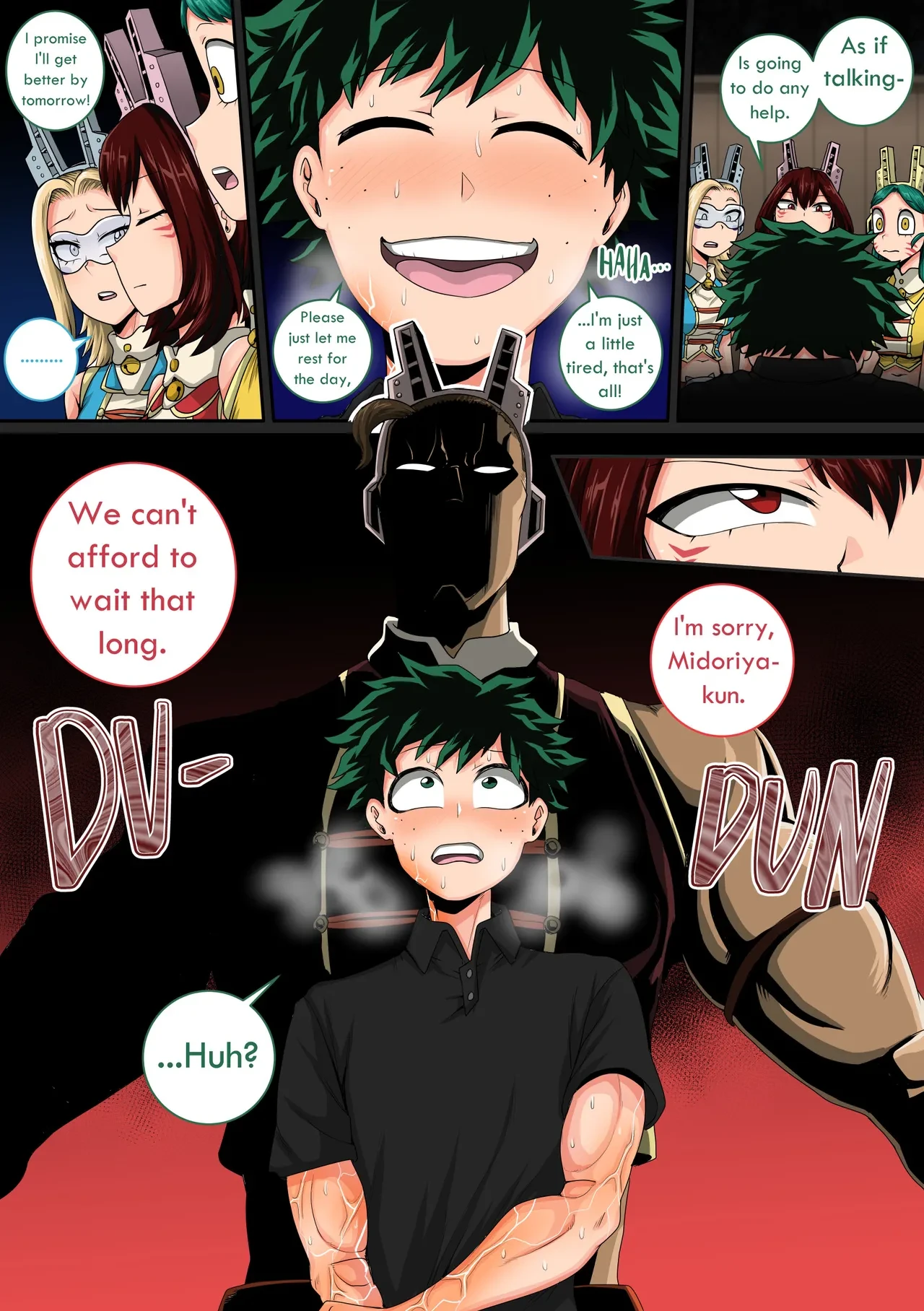 My Harem Academia ch.8 part 3 porn comic picture 6