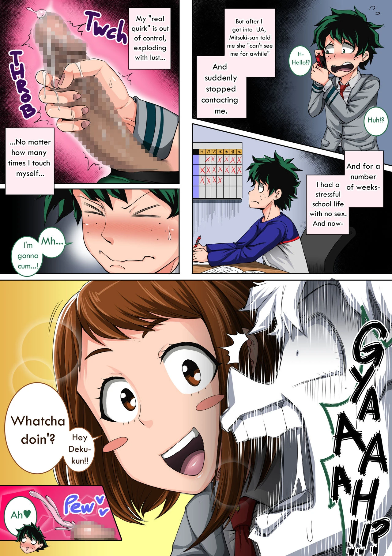 My Harem Academia porn comic picture 5