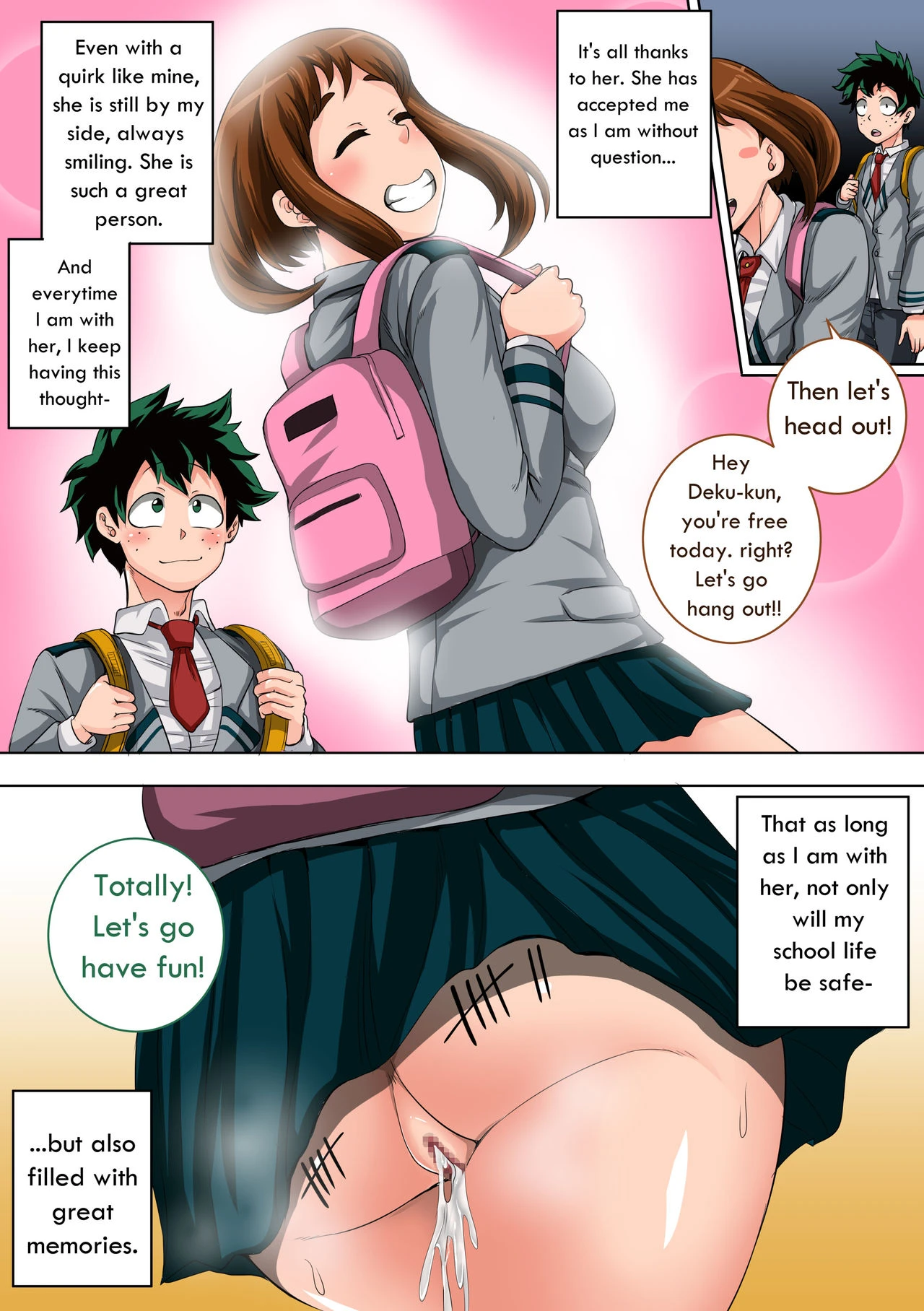 My Harem Academia porn comic picture 53