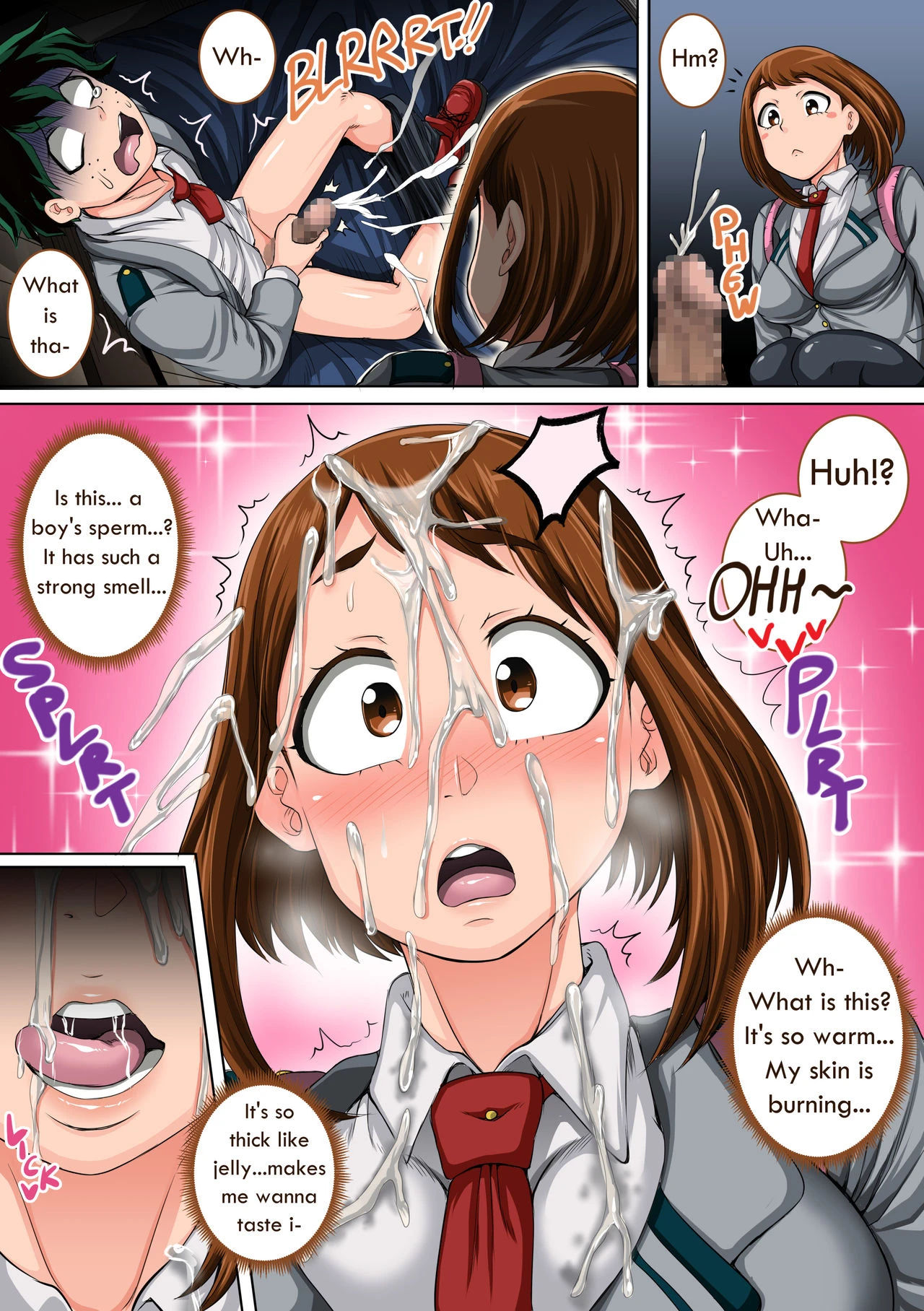 My Harem Academia porn comic picture 6