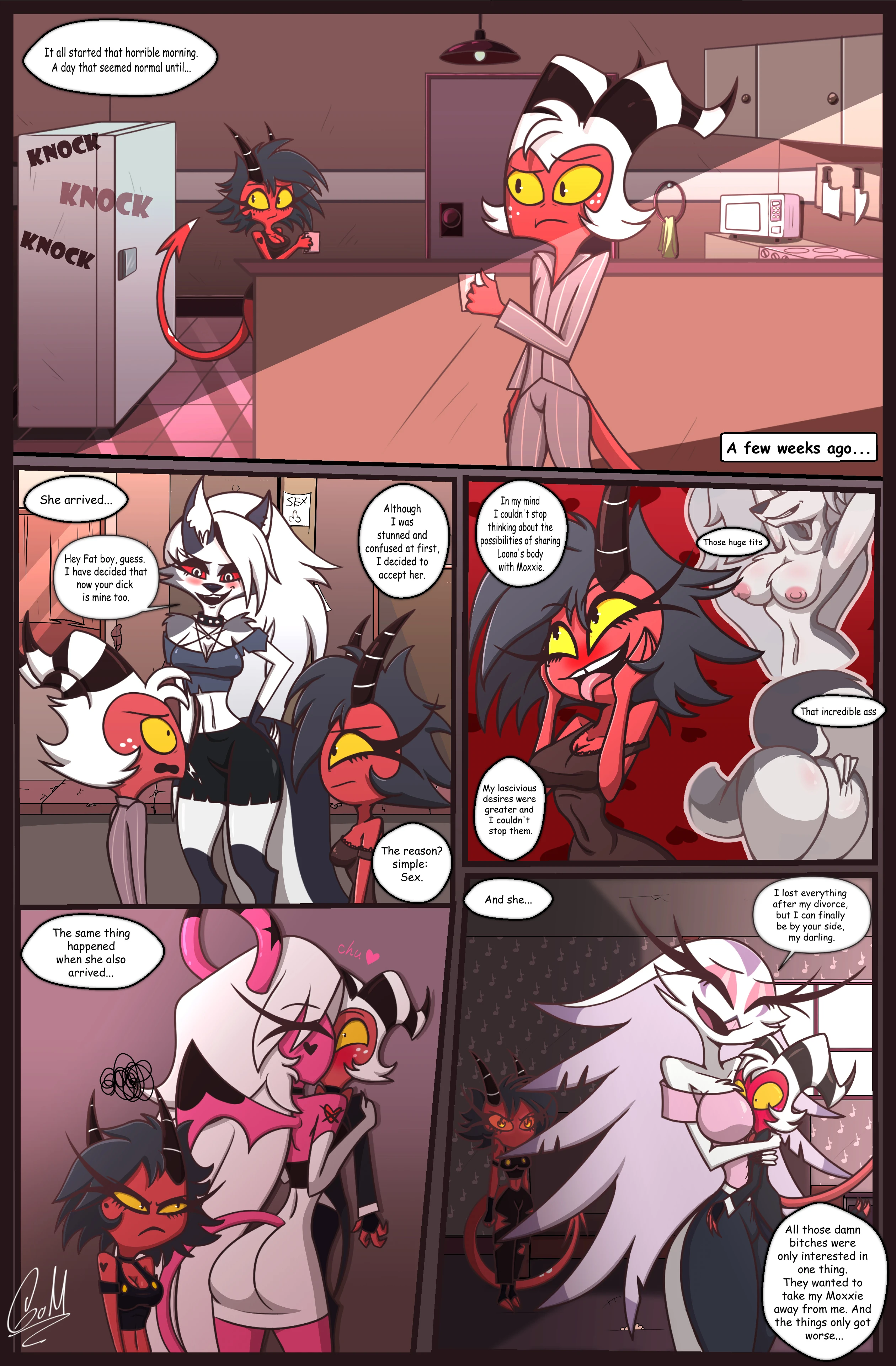 My life with moxxie porn comic picture 3
