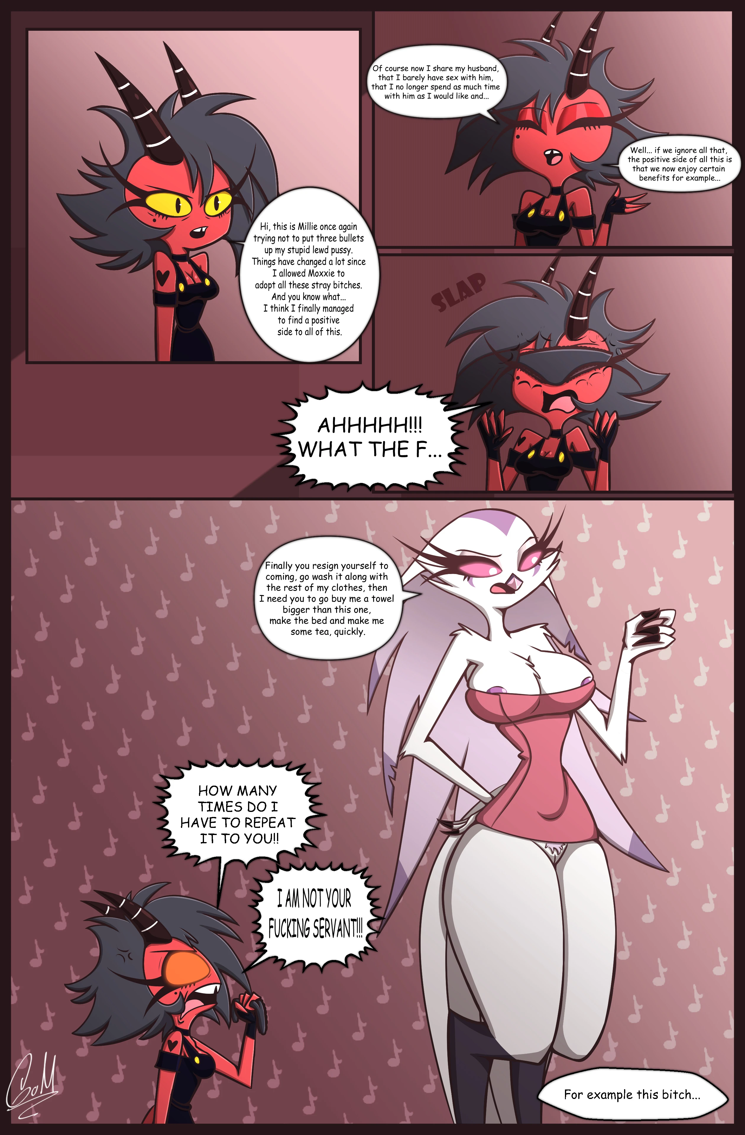 My life with moxxie porn comic picture 4
