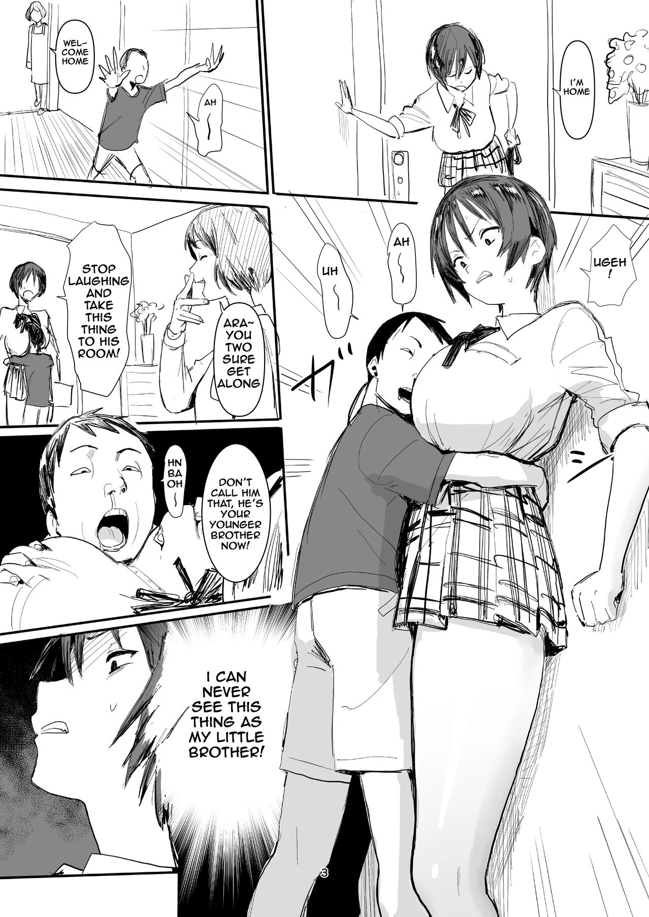 My Little Step-Brother Is a Little Off porn comic picture 2