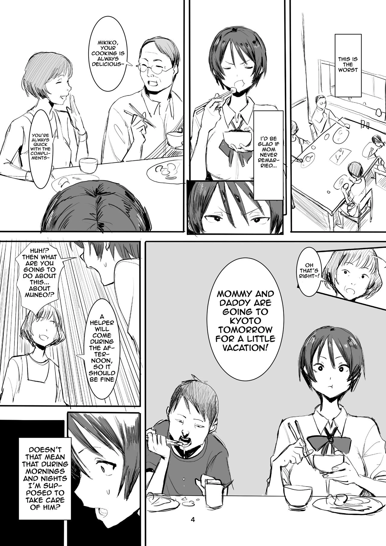 My Little Step-Brother Is a Little Off porn comic picture 3