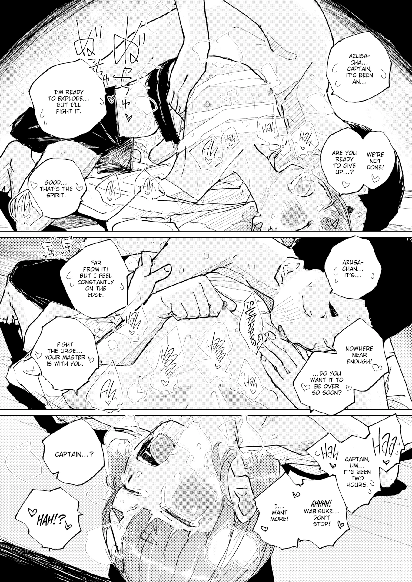 My Master Won't Let Me Call Her By Name porn comic picture 17