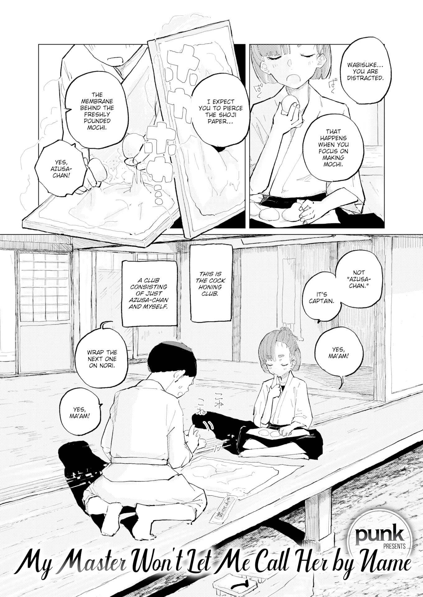 My Master Won't Let Me Call Her By Name porn comic picture 2