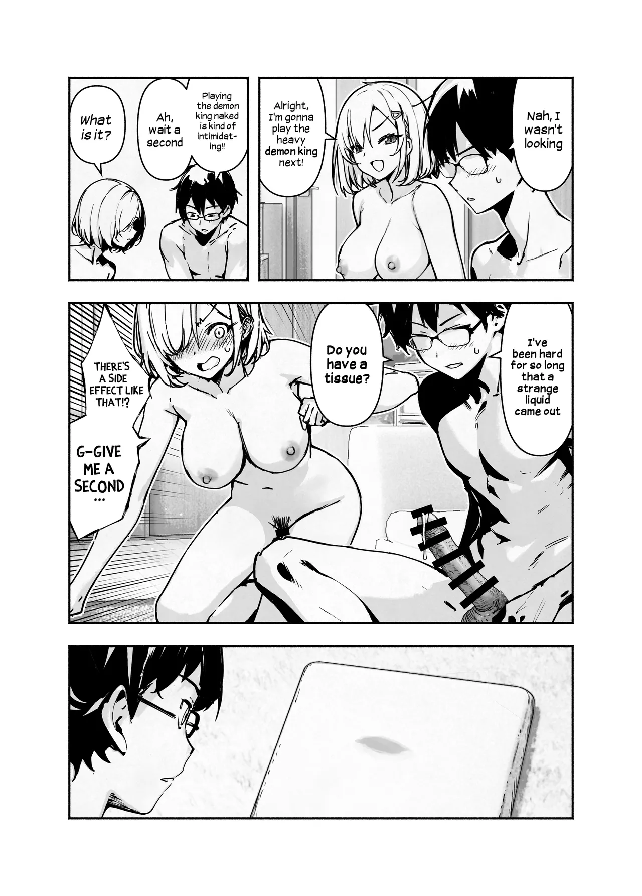 My Otaku Friend is a Nudist But She'll Let Me Stay Over At Her House If I Promise Not to Fuck Her porn comic picture 15