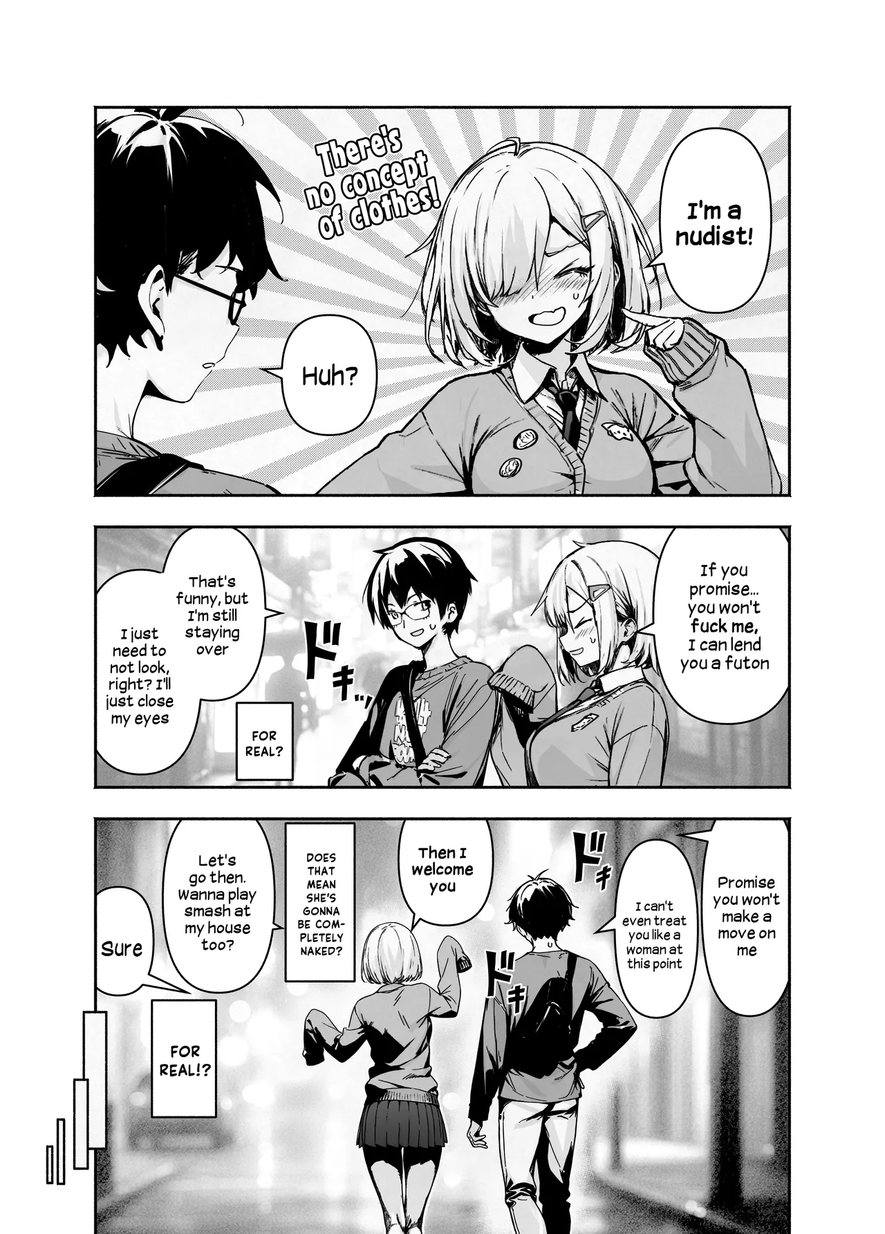 My Otaku Friend is a Nudist But She'll Let Me Stay Over At Her House If I Promise Not to Fuck Her porn comic picture 8