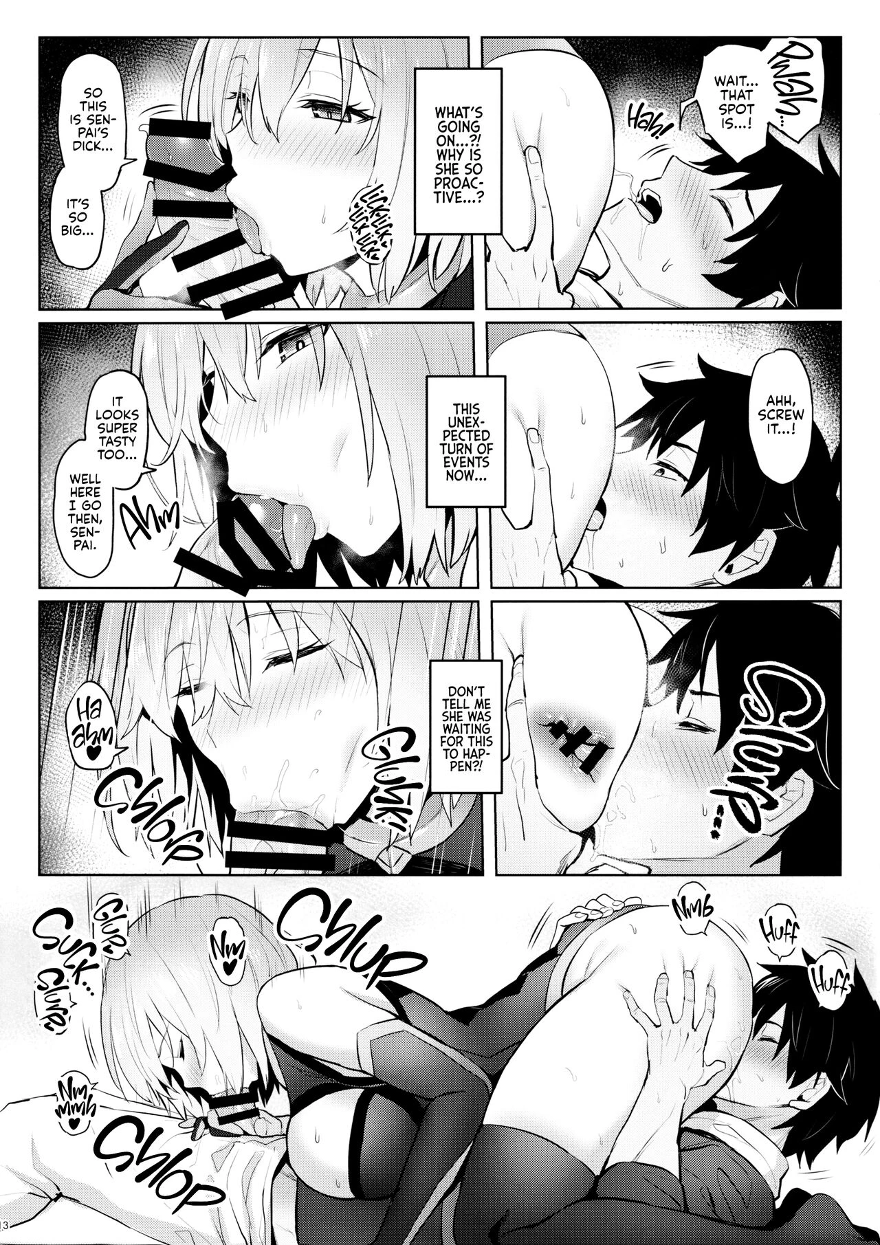 My Wet Dreams of Mash's Bubble Butt porn comic picture 11