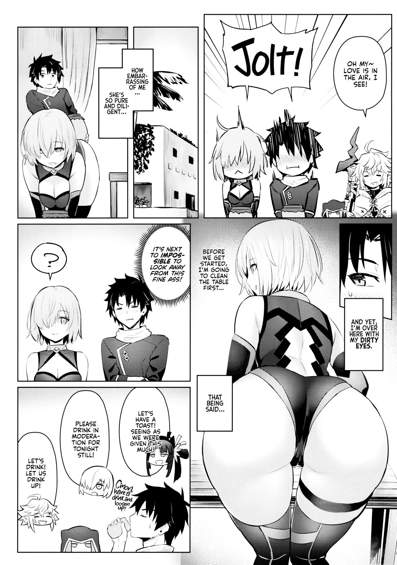 My Wet Dreams of Mash's Bubble Butt porn comic picture 6