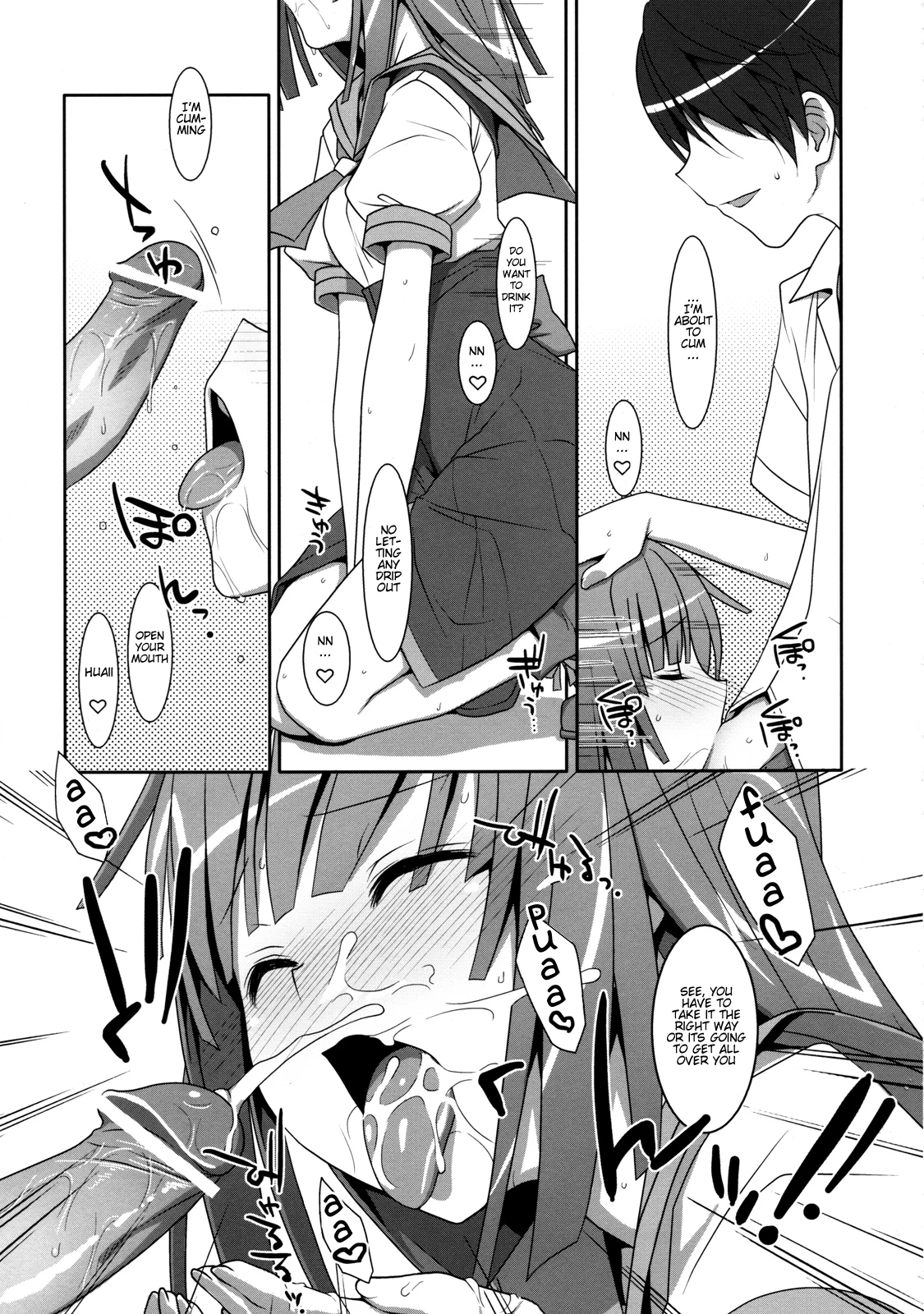 Nadeko Silent porn comic picture 12