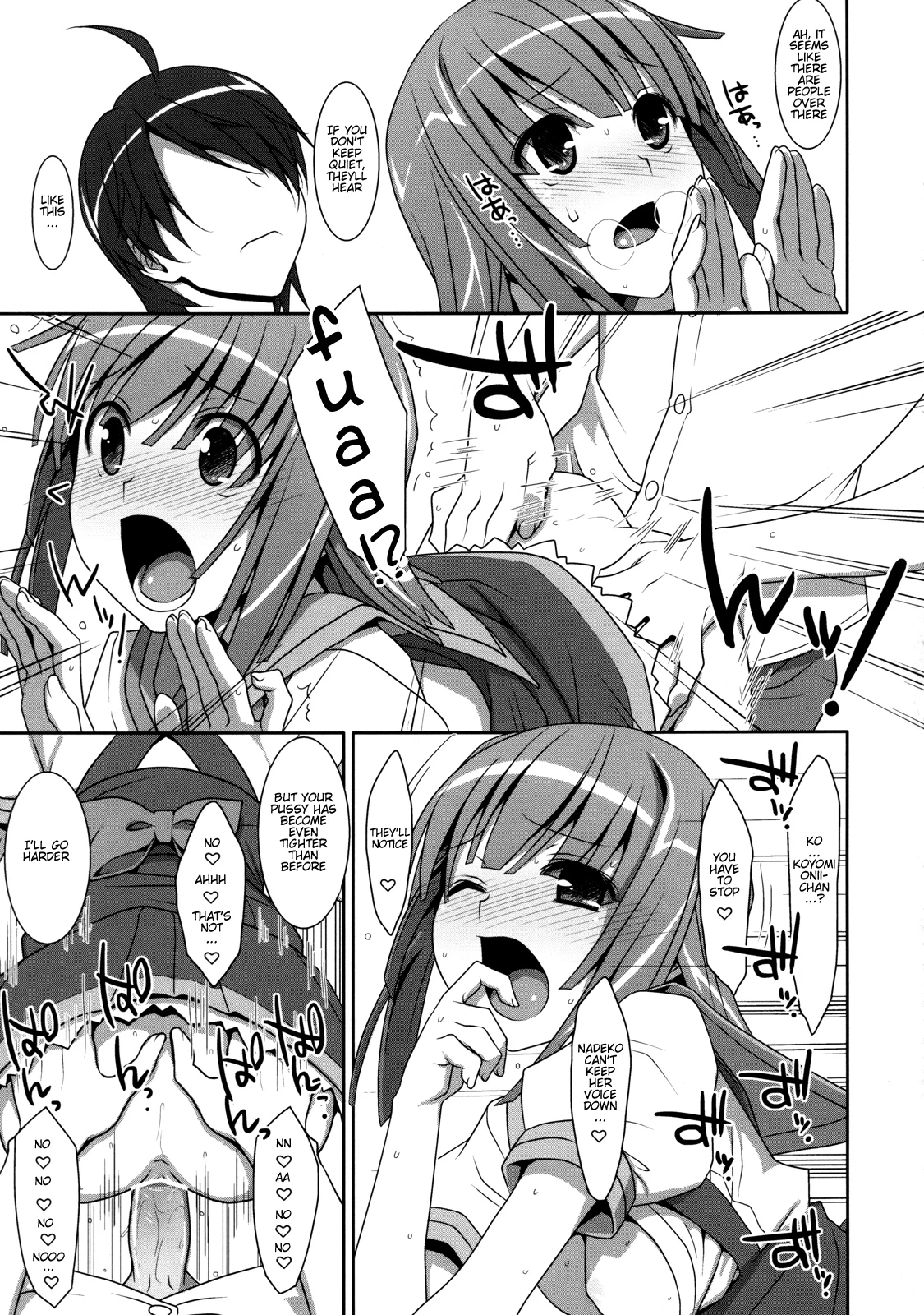 Nadeko Silent porn comic picture 18