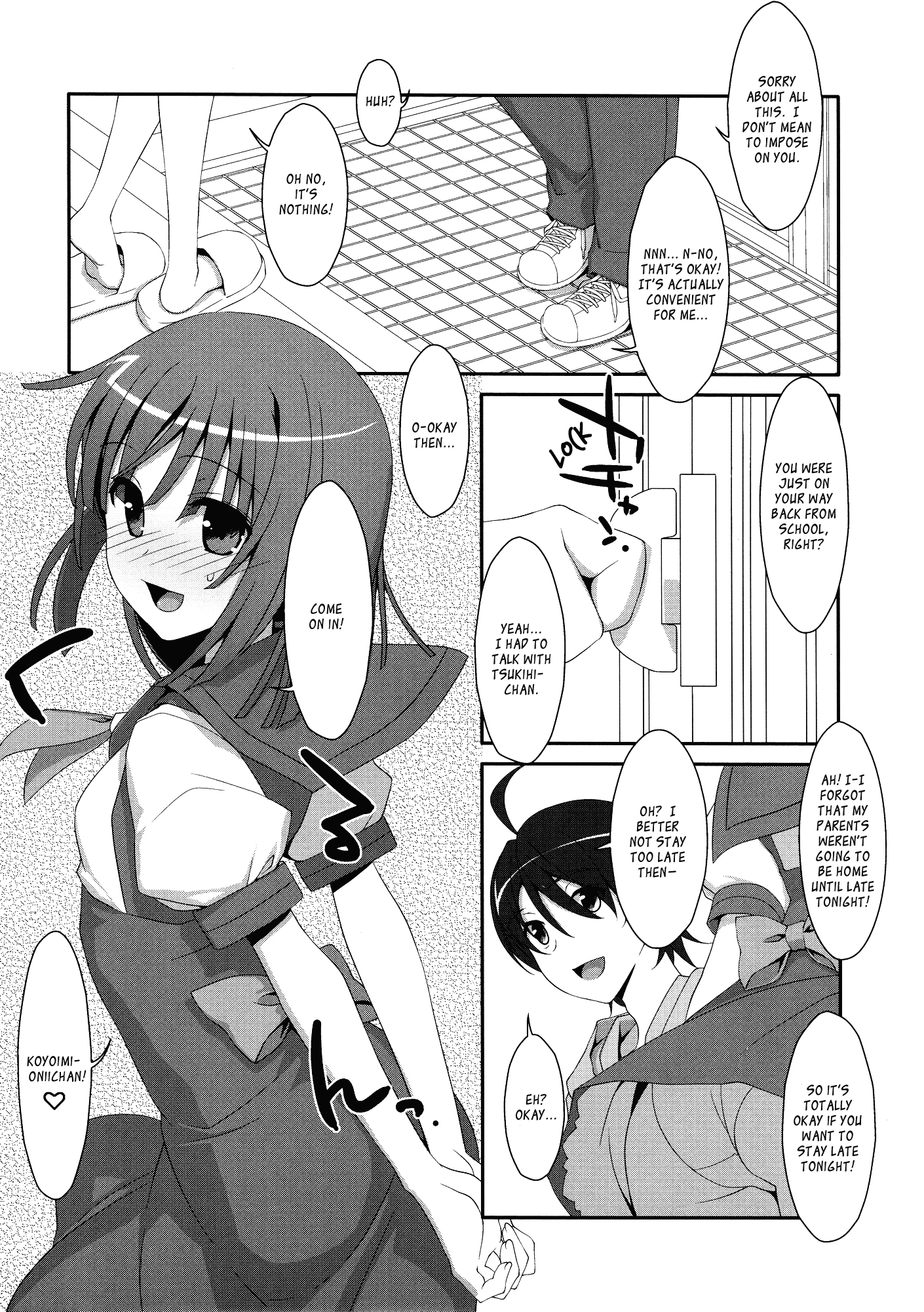 Nadeko x Drug porn comic picture 2