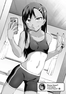 Nagatoro's Selfie Whore Diary porn comic picture 1