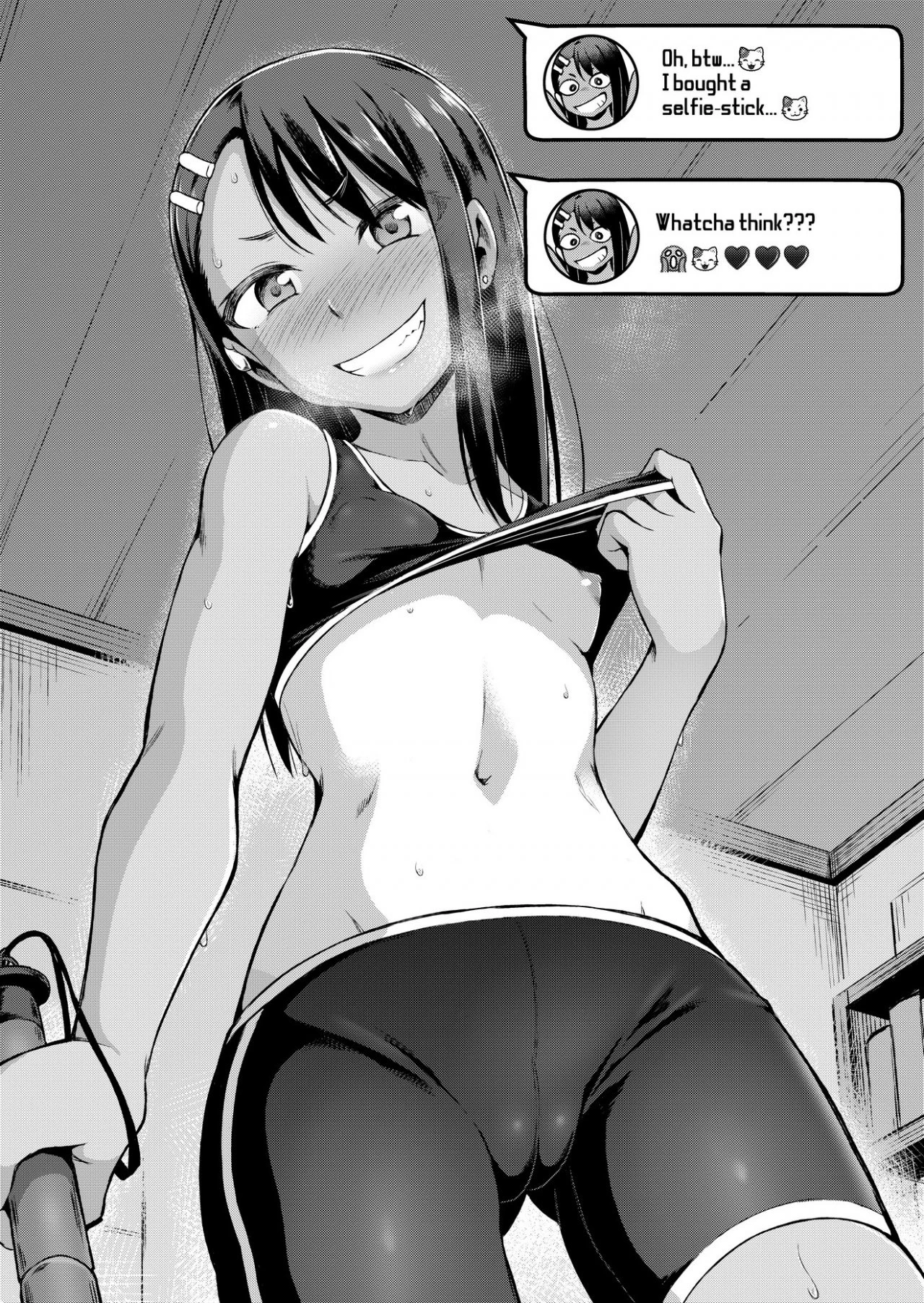 Nagatoro's Selfie Whore Diary porn comic picture 2