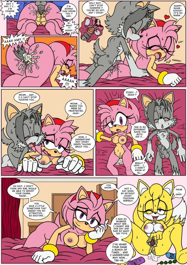 Naiar’s Misadventures 4 – Amy Rose porn comic picture 10