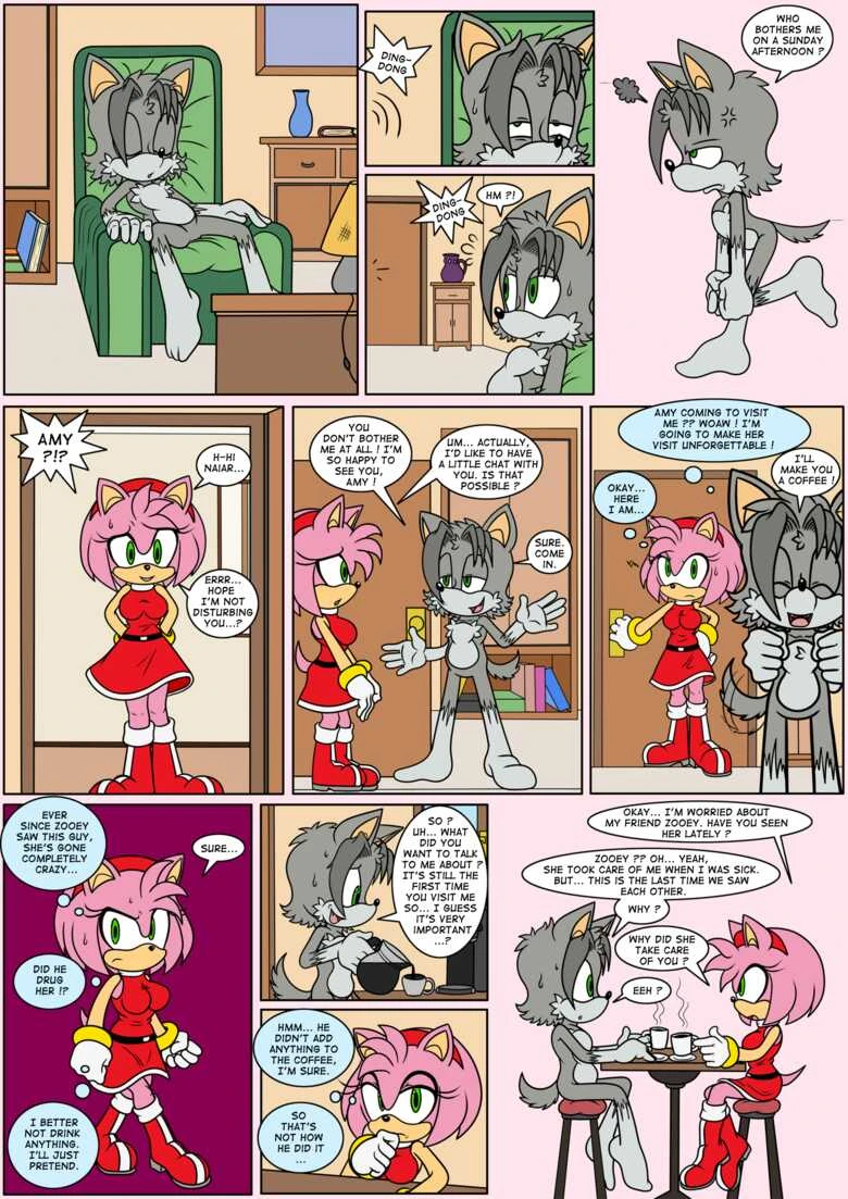 Naiar’s Misadventures 4 – Amy Rose porn comic picture 2
