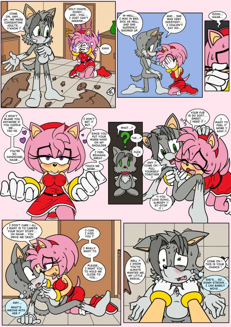 Naiar’s Misadventures 4 – Amy Rose porn comic picture 4