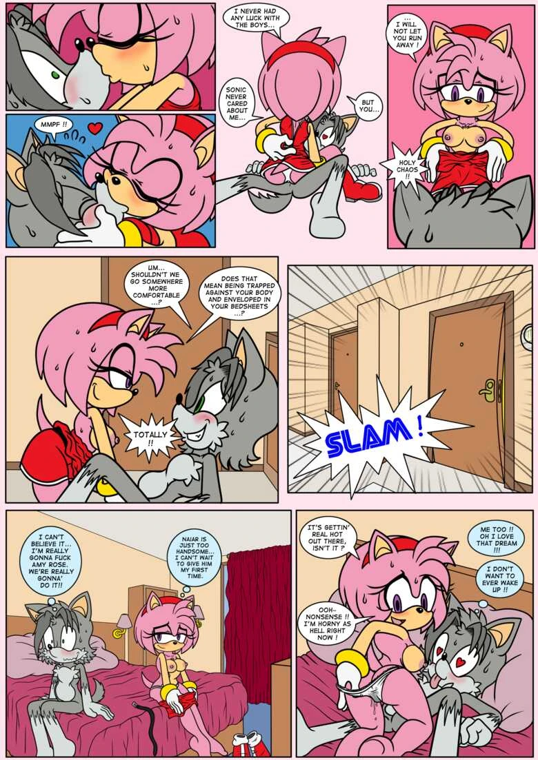 Naiar’s Misadventures 4 – Amy Rose porn comic picture 5