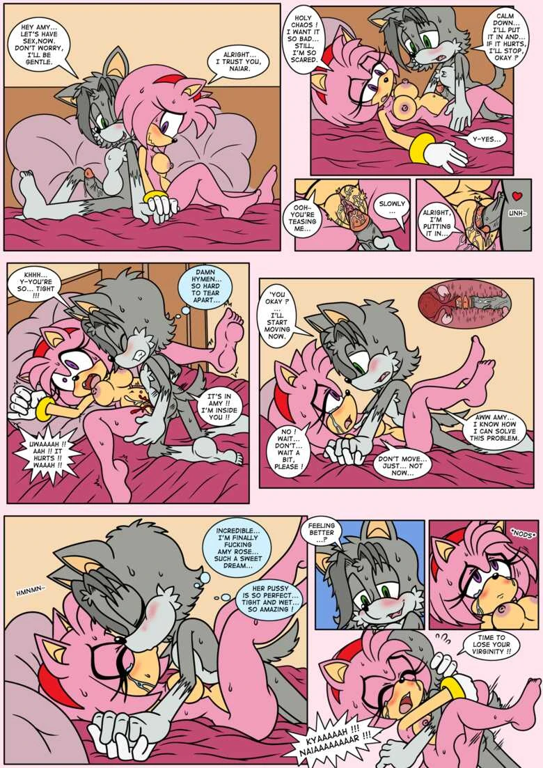 Naiar’s Misadventures 4 – Amy Rose porn comic picture 8