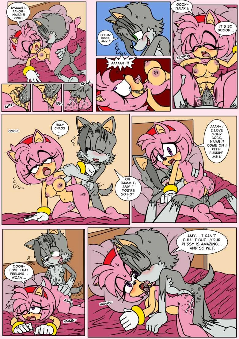 Naiar’s Misadventures 4 – Amy Rose porn comic picture 9