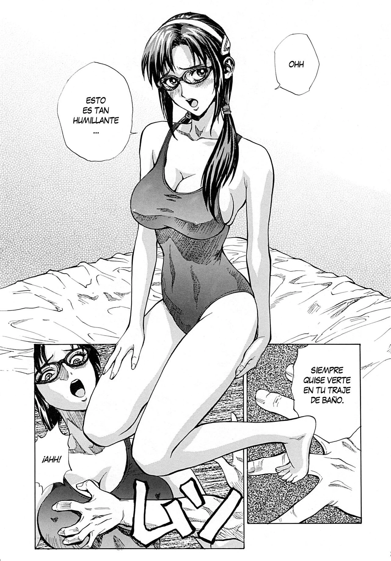 Naisho no Makinami porn comic picture 12